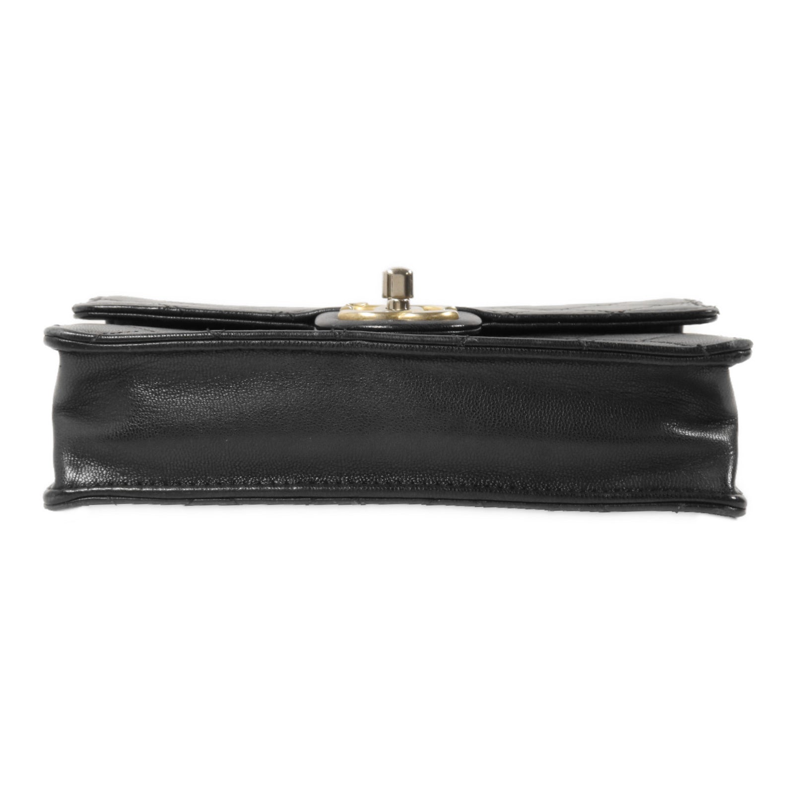 CHANEL 牛皮皮革Chain Flap Bag鏈帶肩背袋