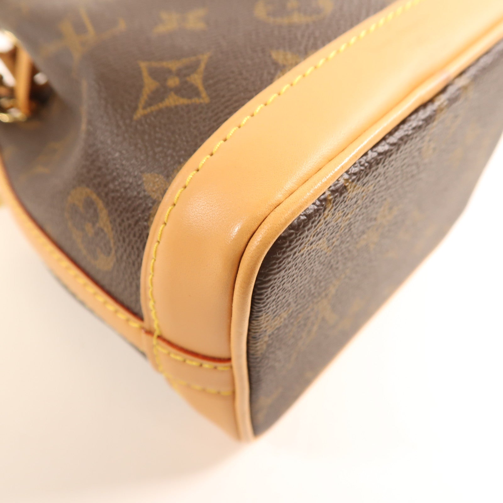 LOUIS VUITTON Monogram Nano Noe金扣手挽肩背兩用袋