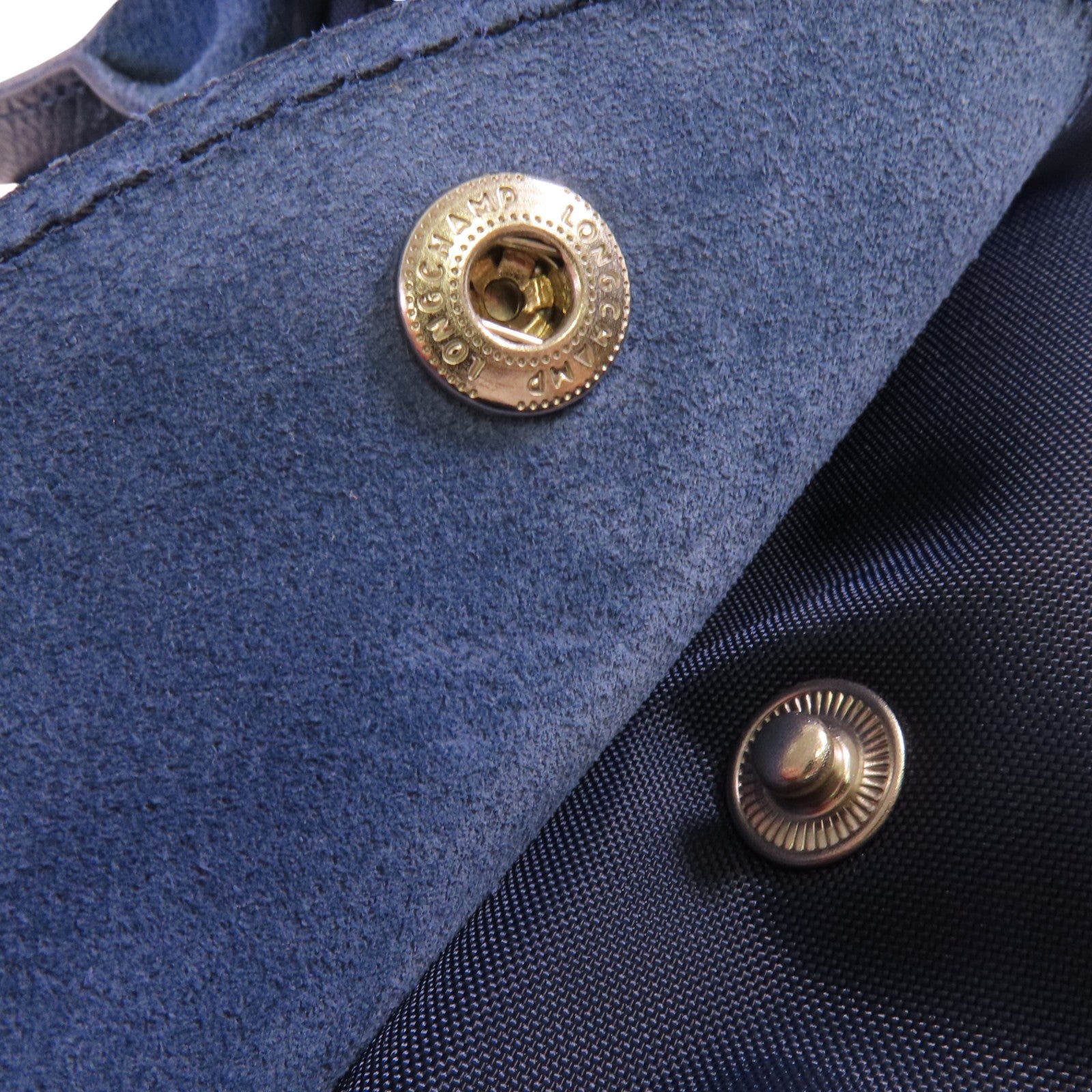 Longchamp 尼龍Shoulder Bag銀扣肩背袋
