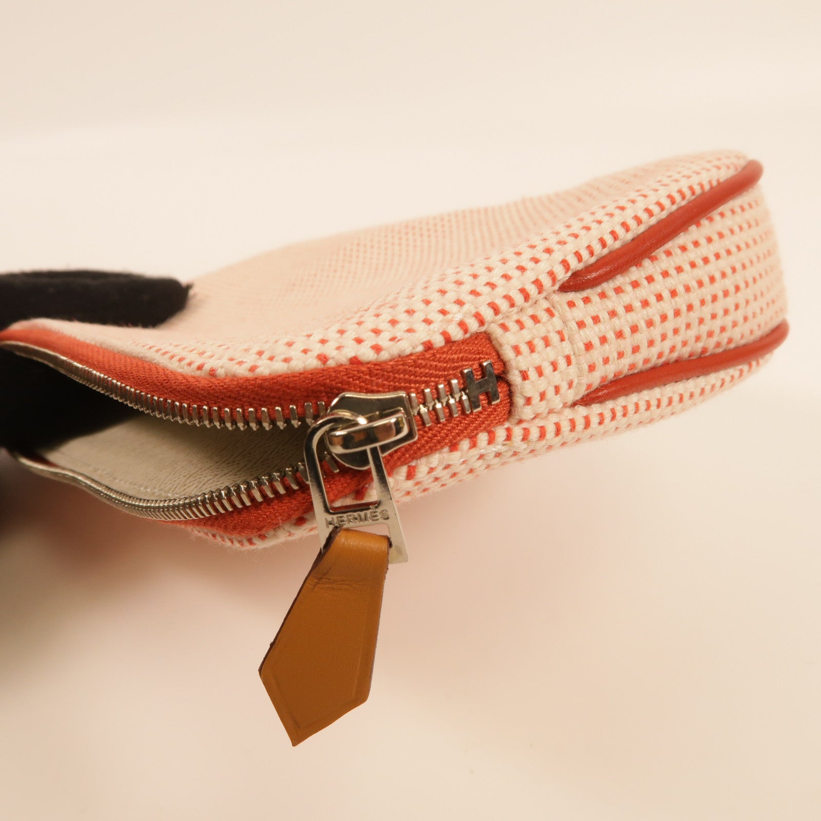 HERMES 帆布Echappee Case手拿包