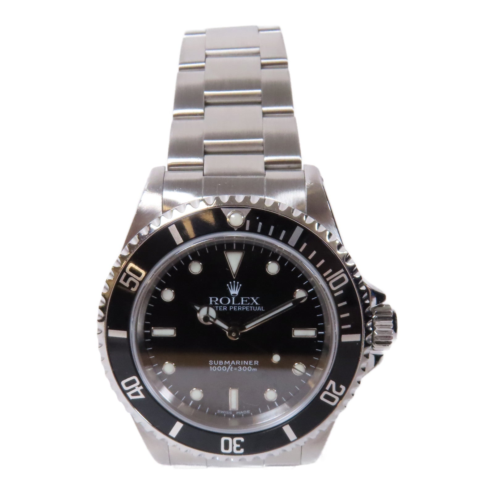 ROLEX Submariner不鏽鋼手錶自動機芯黑色