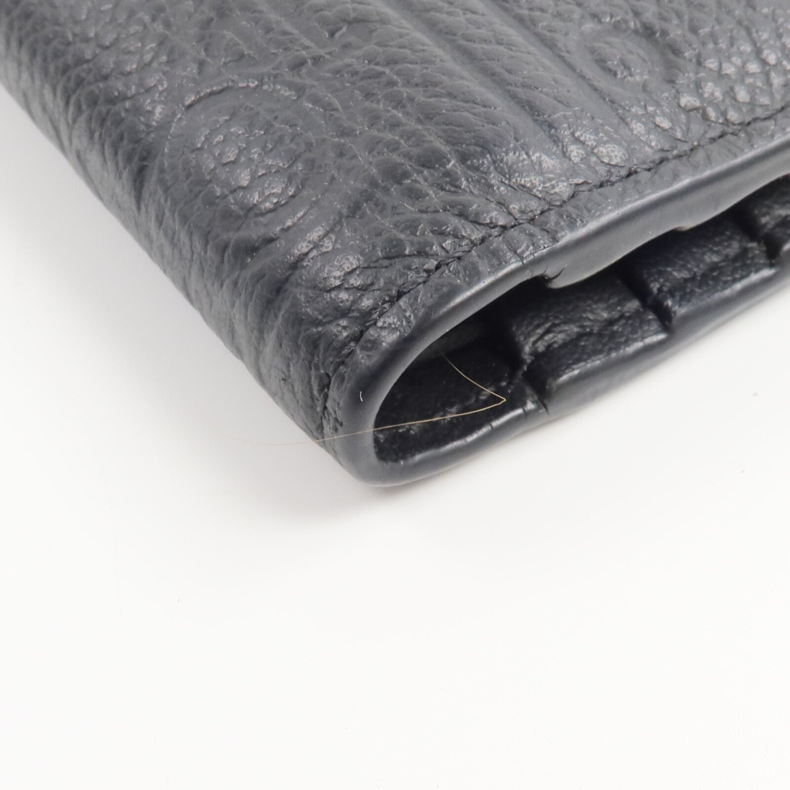 Dior 牛皮皮革Vertical Bifold Wallet錢包