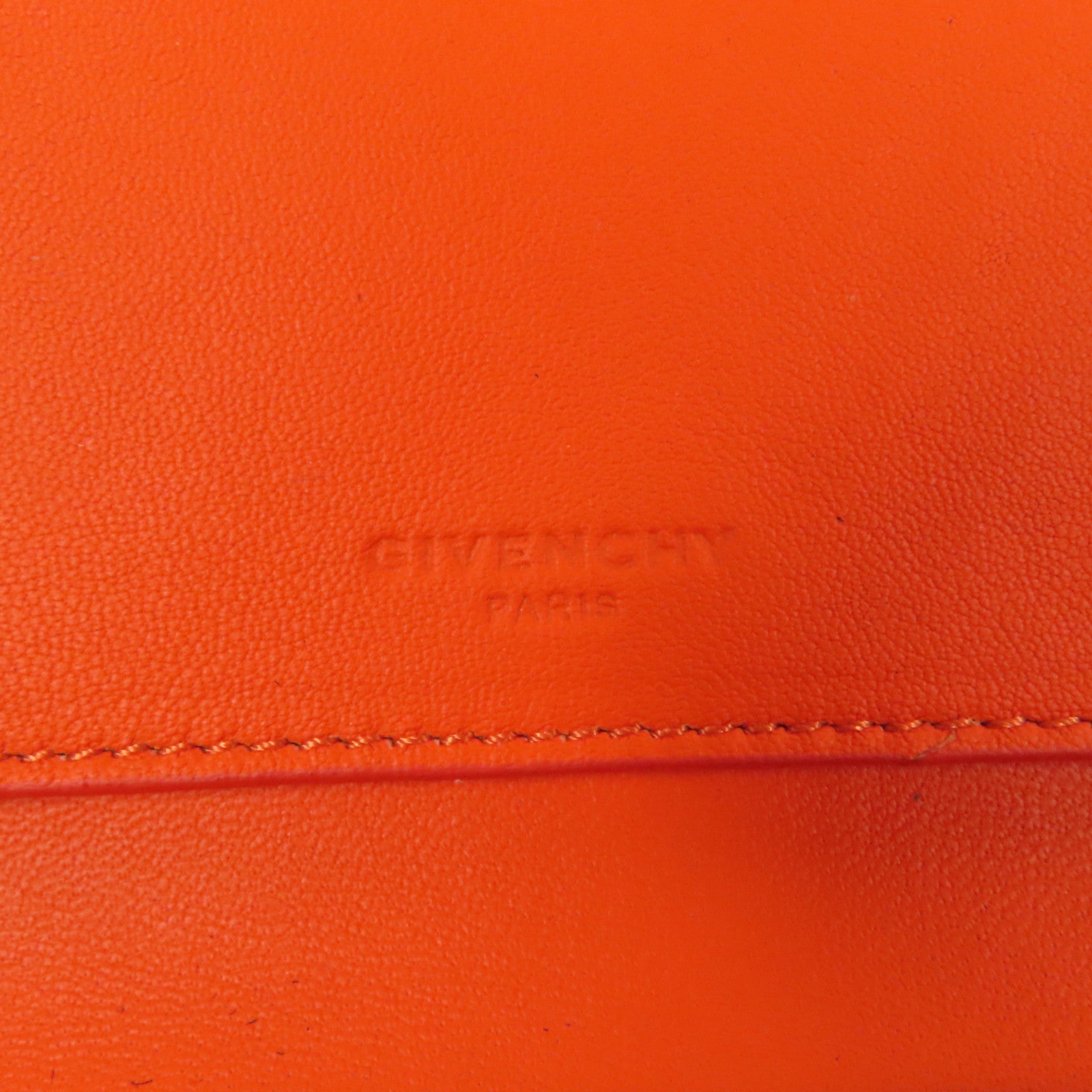 GIVENCHY 【激減優惠】牛皮皮革Long Wallet銀扣長錢包