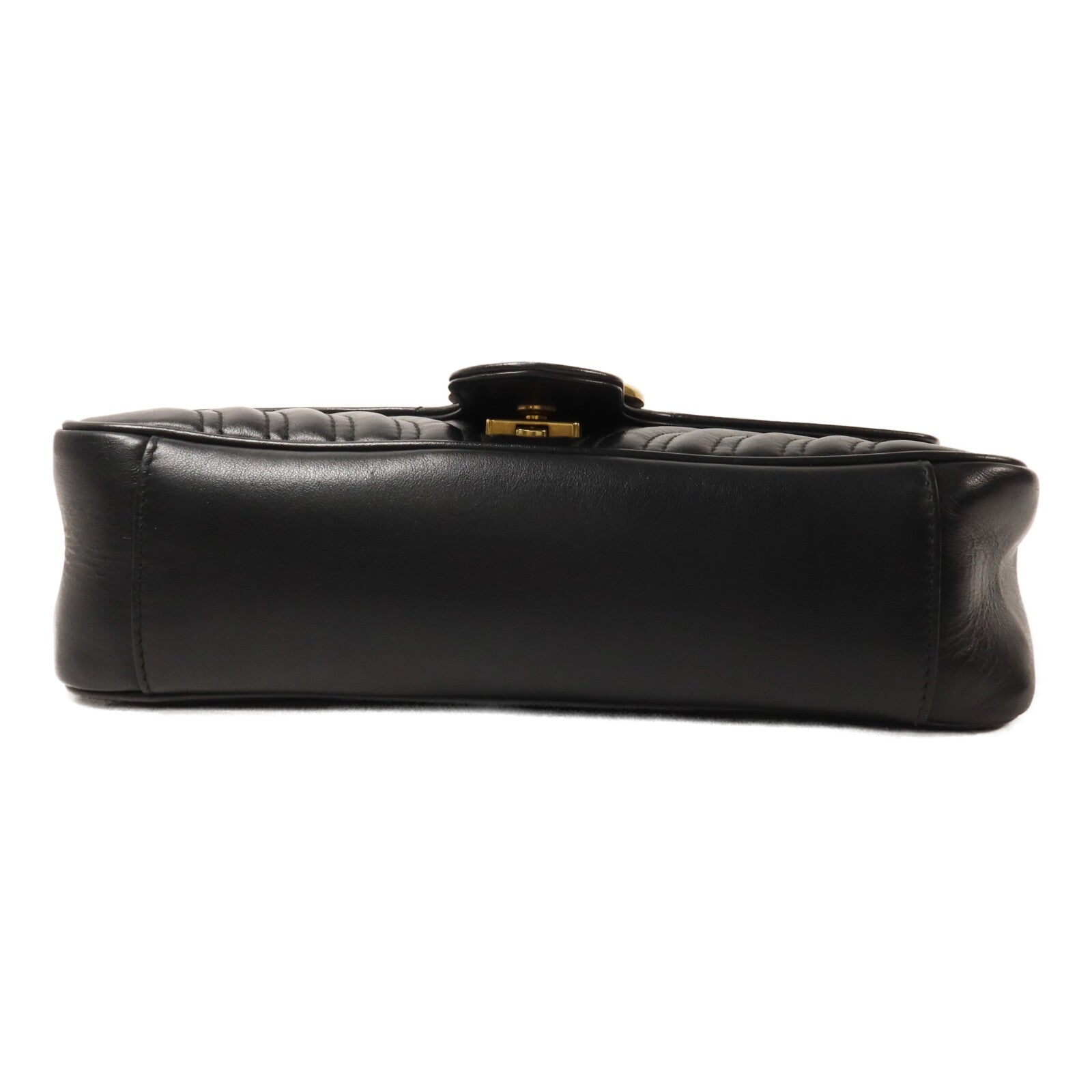GUCCI 牛皮皮革GG Marmont Shoulder Bag鏈帶肩背袋