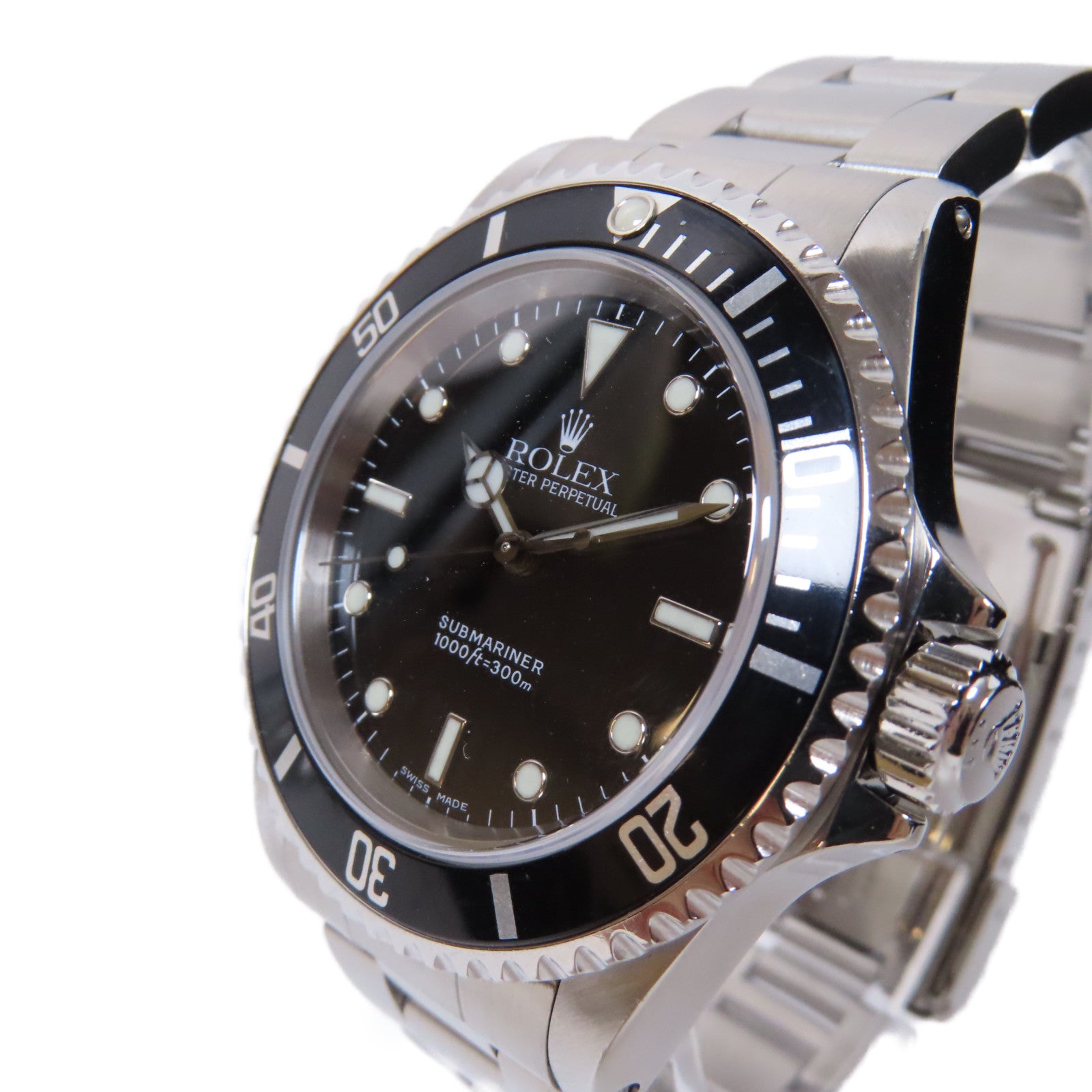 ROLEX Submariner不鏽鋼手錶自動機芯黑色