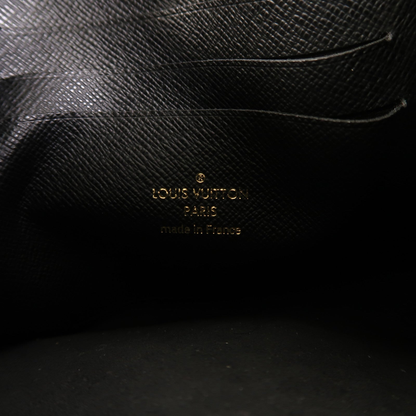 LOUIS VUITTON Monogram Giant Reverse Double Zip Pochette金扣肩背袋