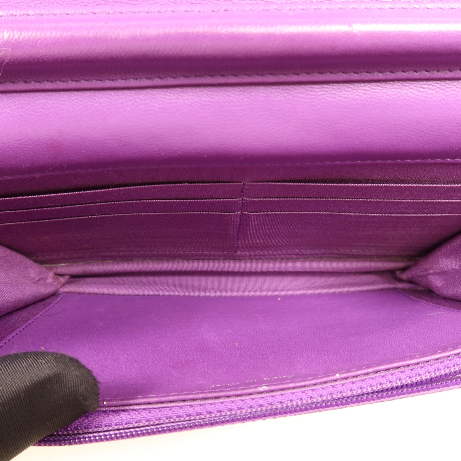 CHANEL 羊皮皮革Boy WOC Wallet On Chain銀扣鏈帶鏈帶肩背袋