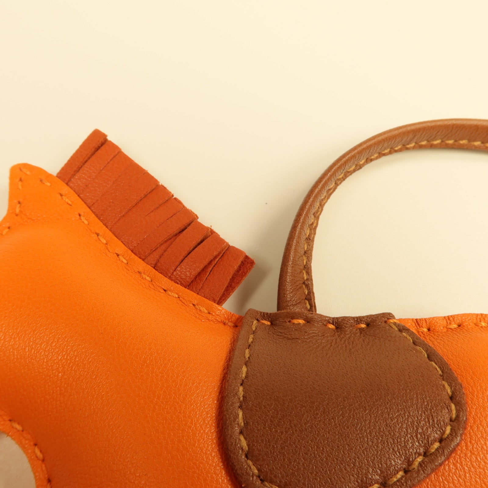 HERMES Milo皮革Rodeo MM掛飾
