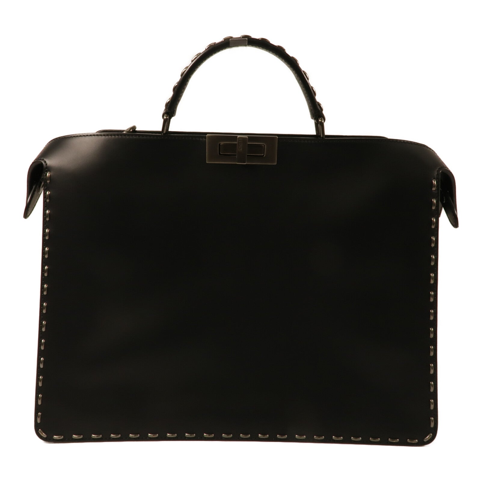FENDI 牛皮皮革Peekaboo ISeeU Medium手挽袋