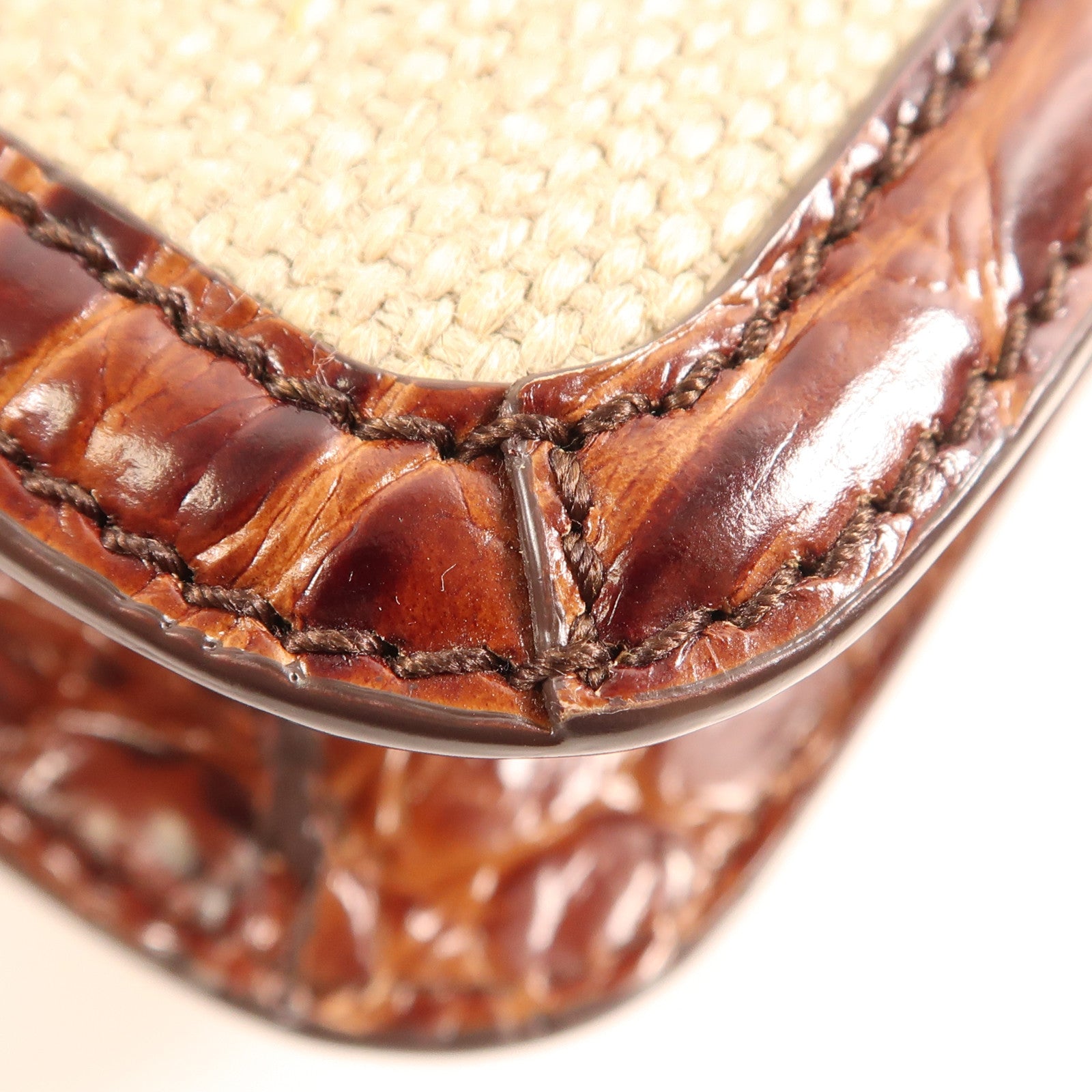 SAINT LAURENT 帆布Lecarre金扣肩背袋