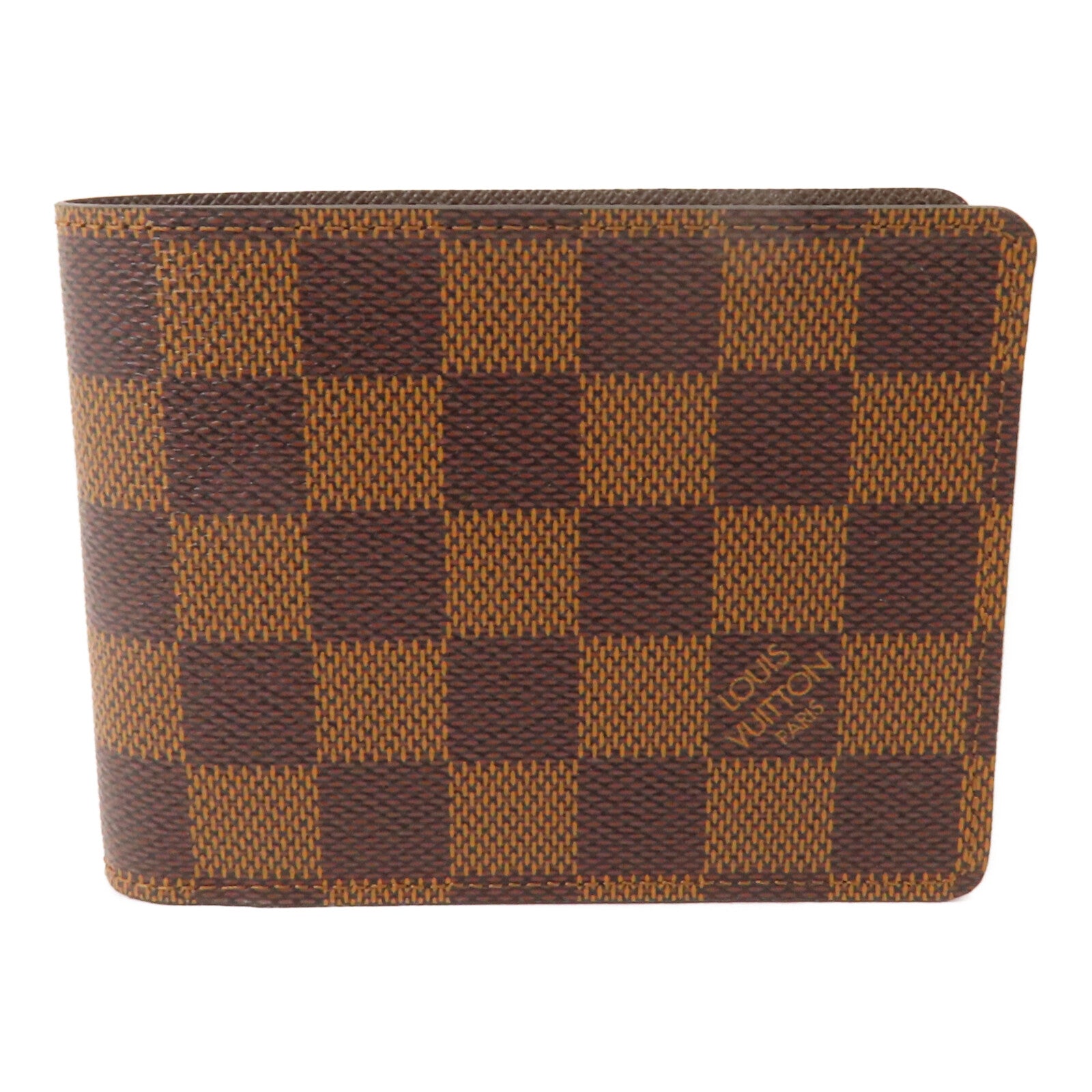 LOUIS VUITTON Damier Ebene Multiple Wallet短錢包
