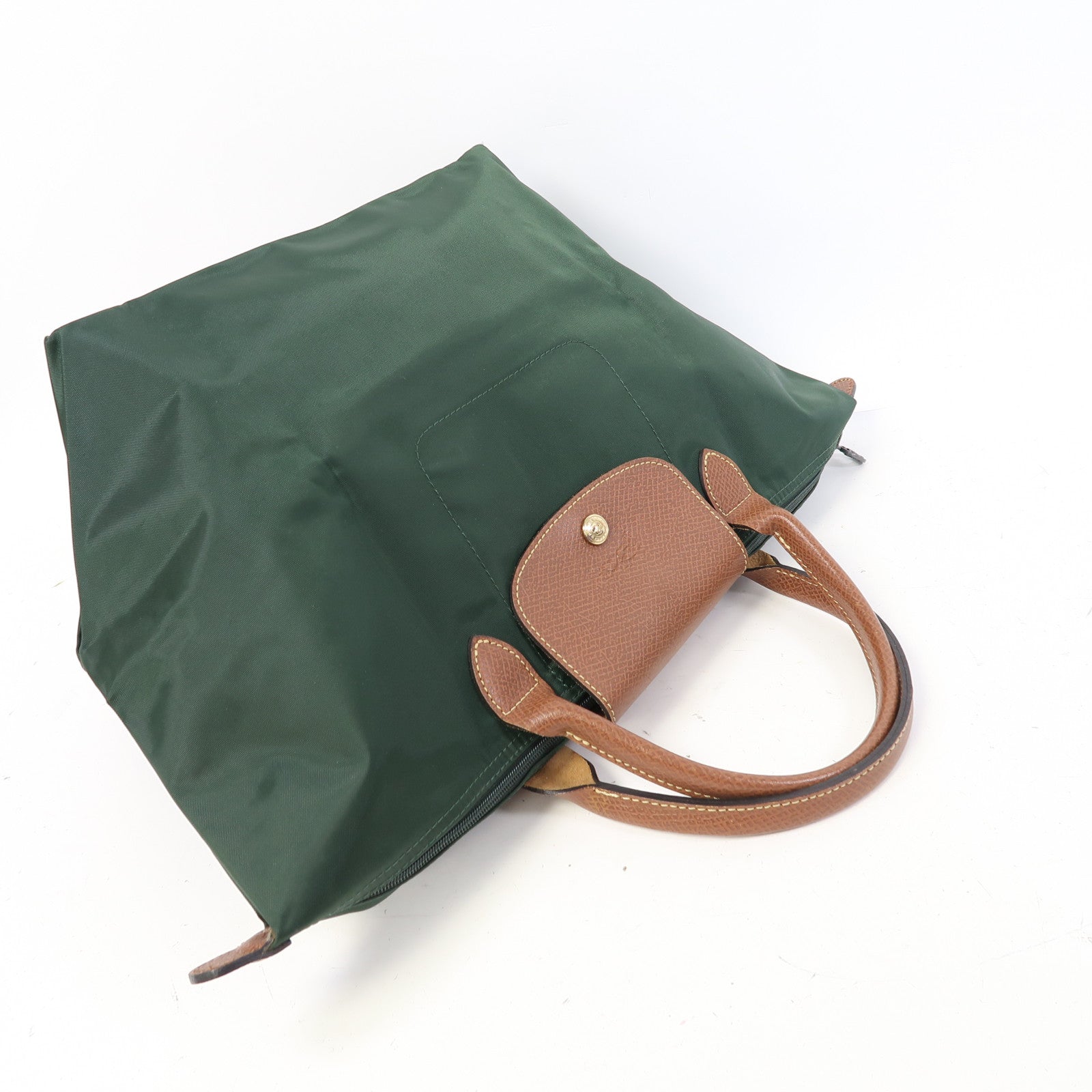 Longchamp 尼龍Hand Bag手挽袋綠色