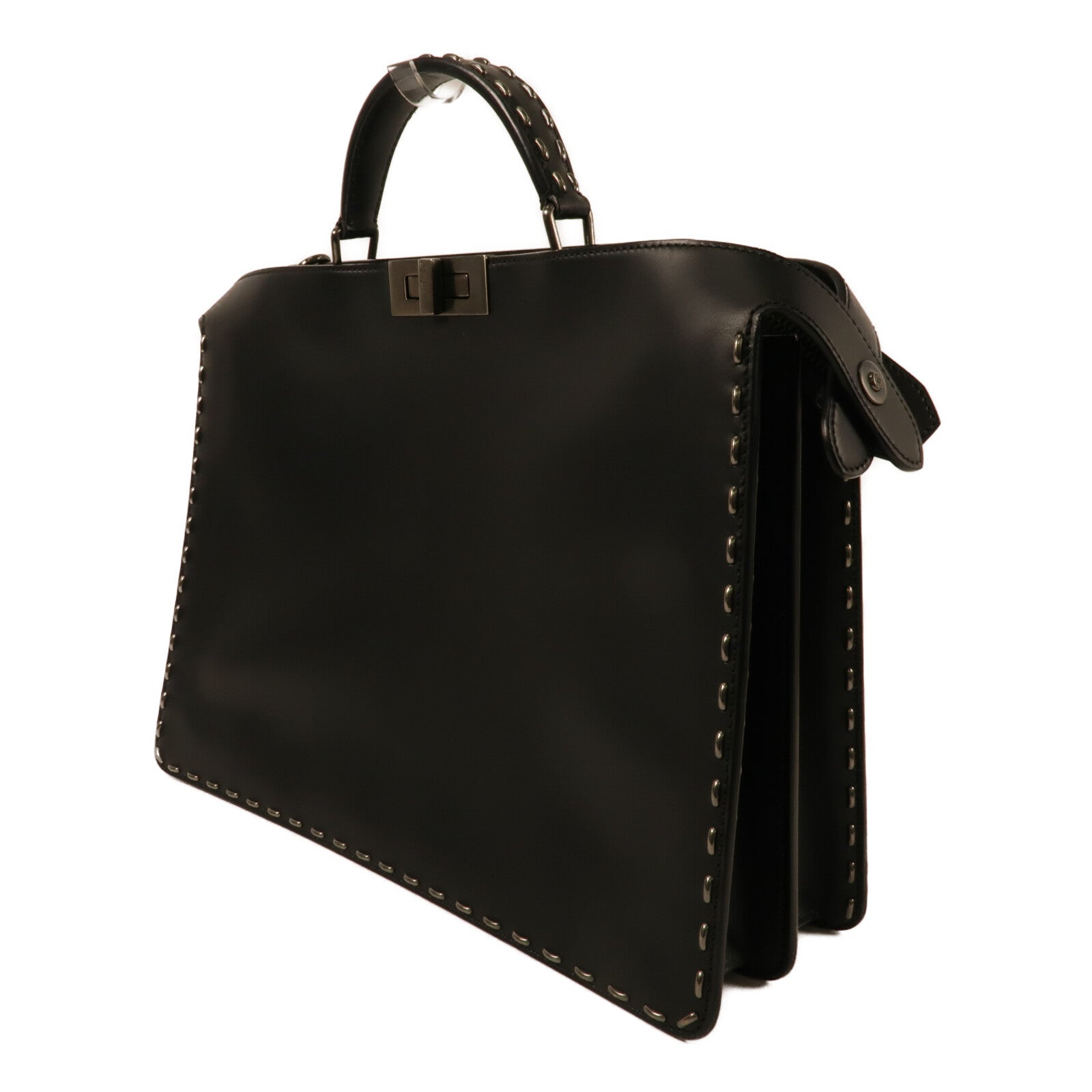 FENDI 牛皮皮革Peekaboo ISeeU Medium手挽袋