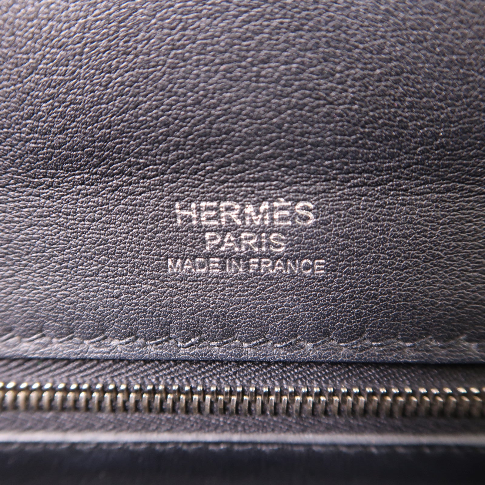HERMES Togo皮革24/24 29cm銀扣手挽肩背兩用袋Noir