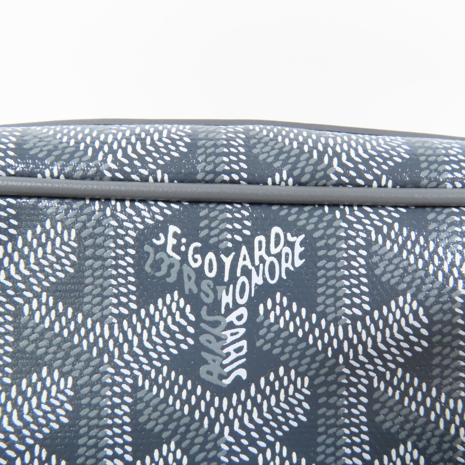 GOYARD 塗層帆布Sac Cap Vert銀扣肩背袋