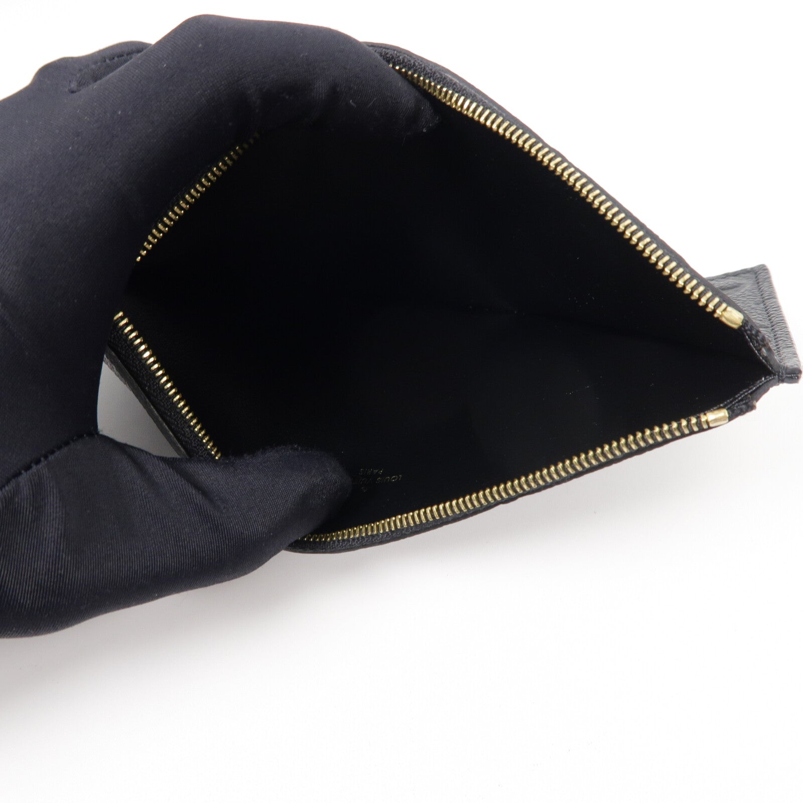 LOUIS VUITTON Monogram Empreinte Felicie Pochette鏈帶肩背袋