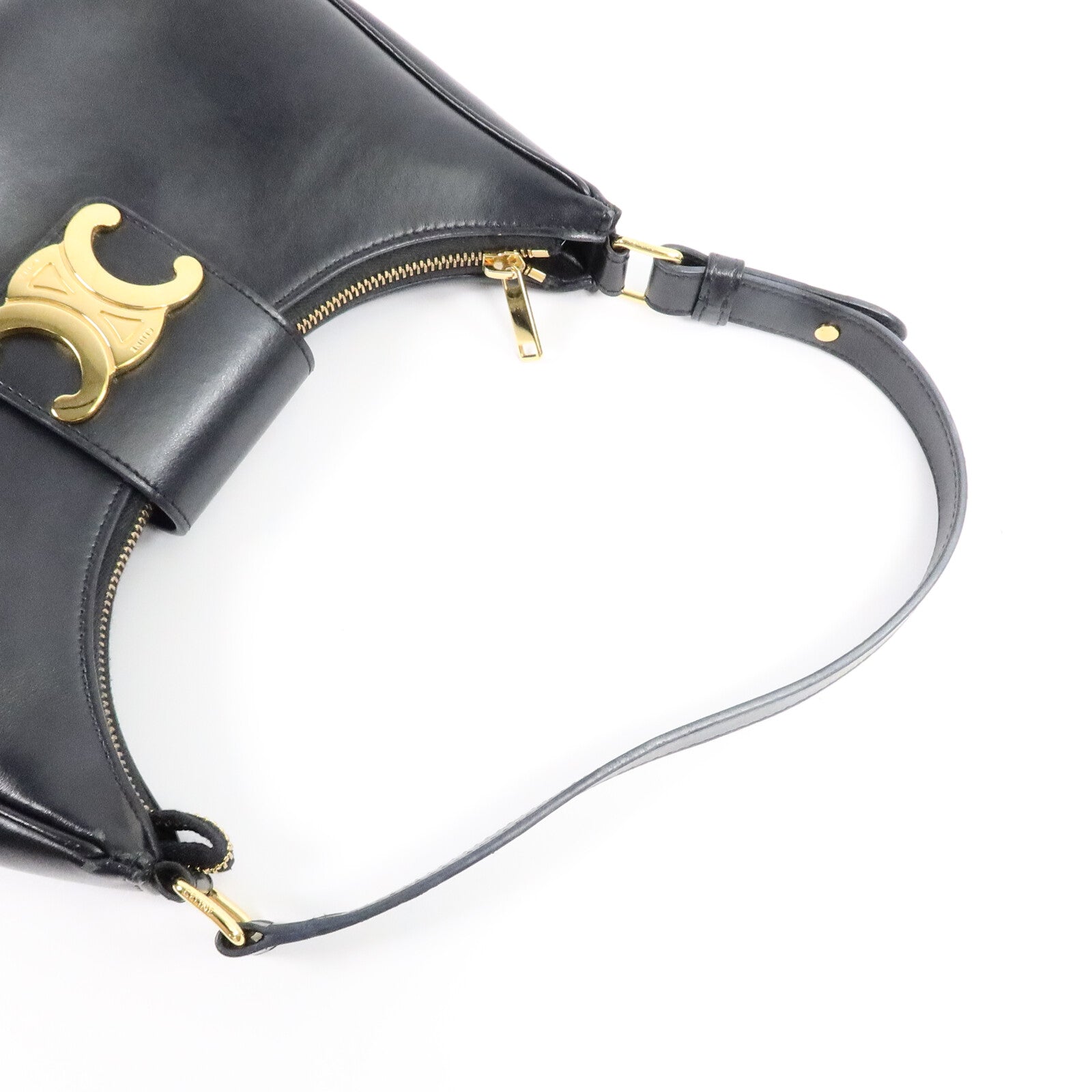 CELINE 牛皮皮革Ava Triomphe肩背袋