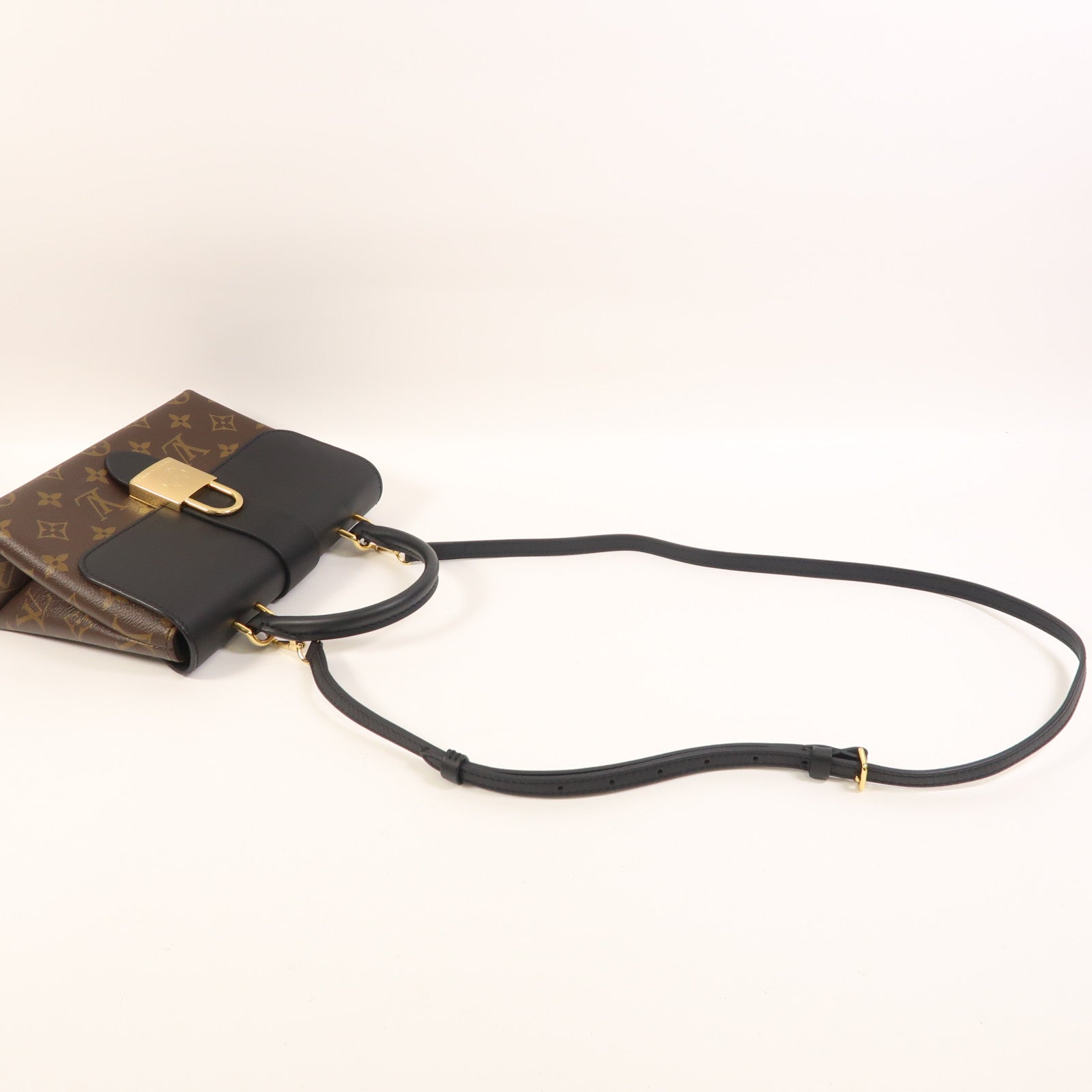 LOUIS VUITTON 【激減優惠】Monogram Locky BB金扣手挽肩背兩用袋