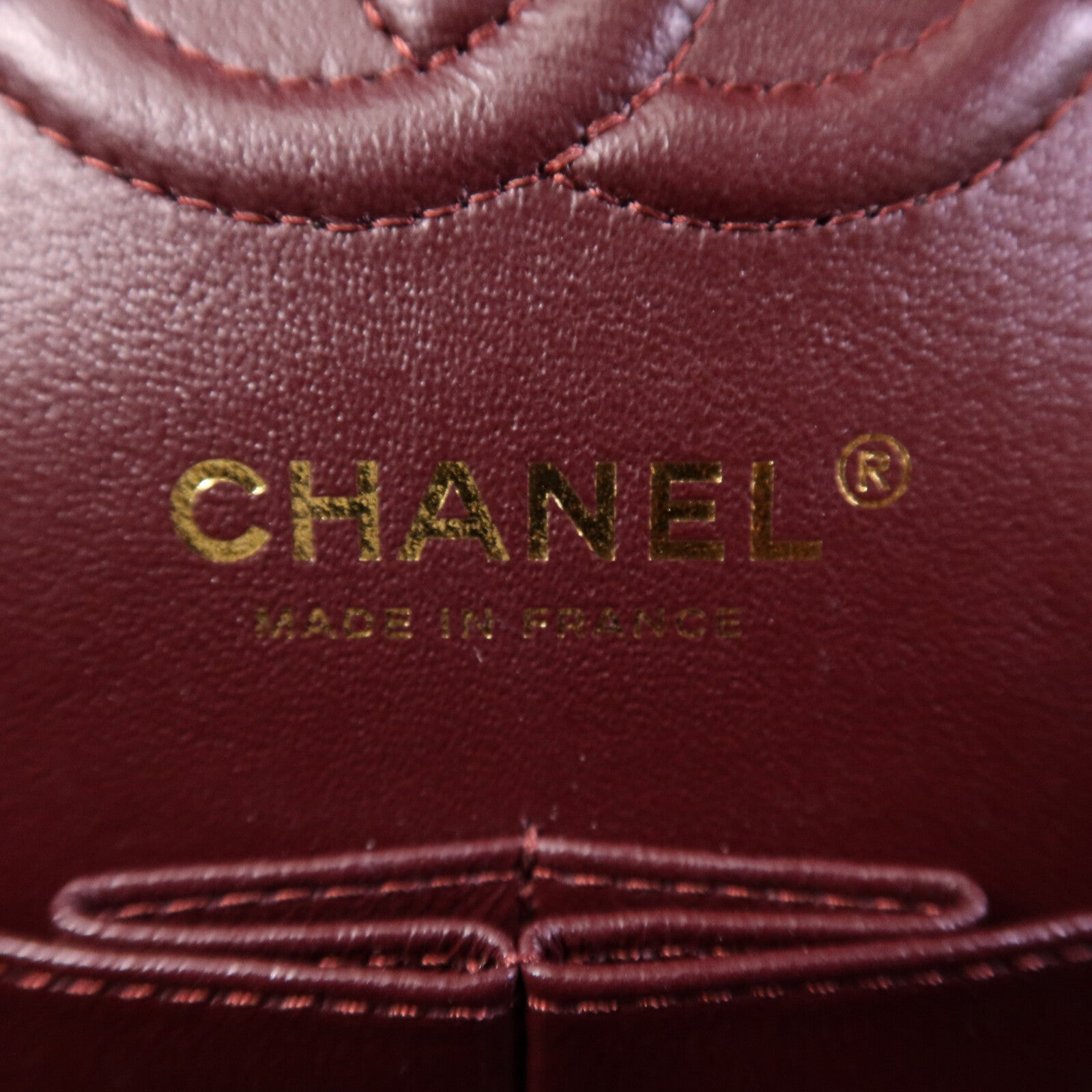 CHANEL 羊皮皮革Classic 23金扣鏈帶肩背袋