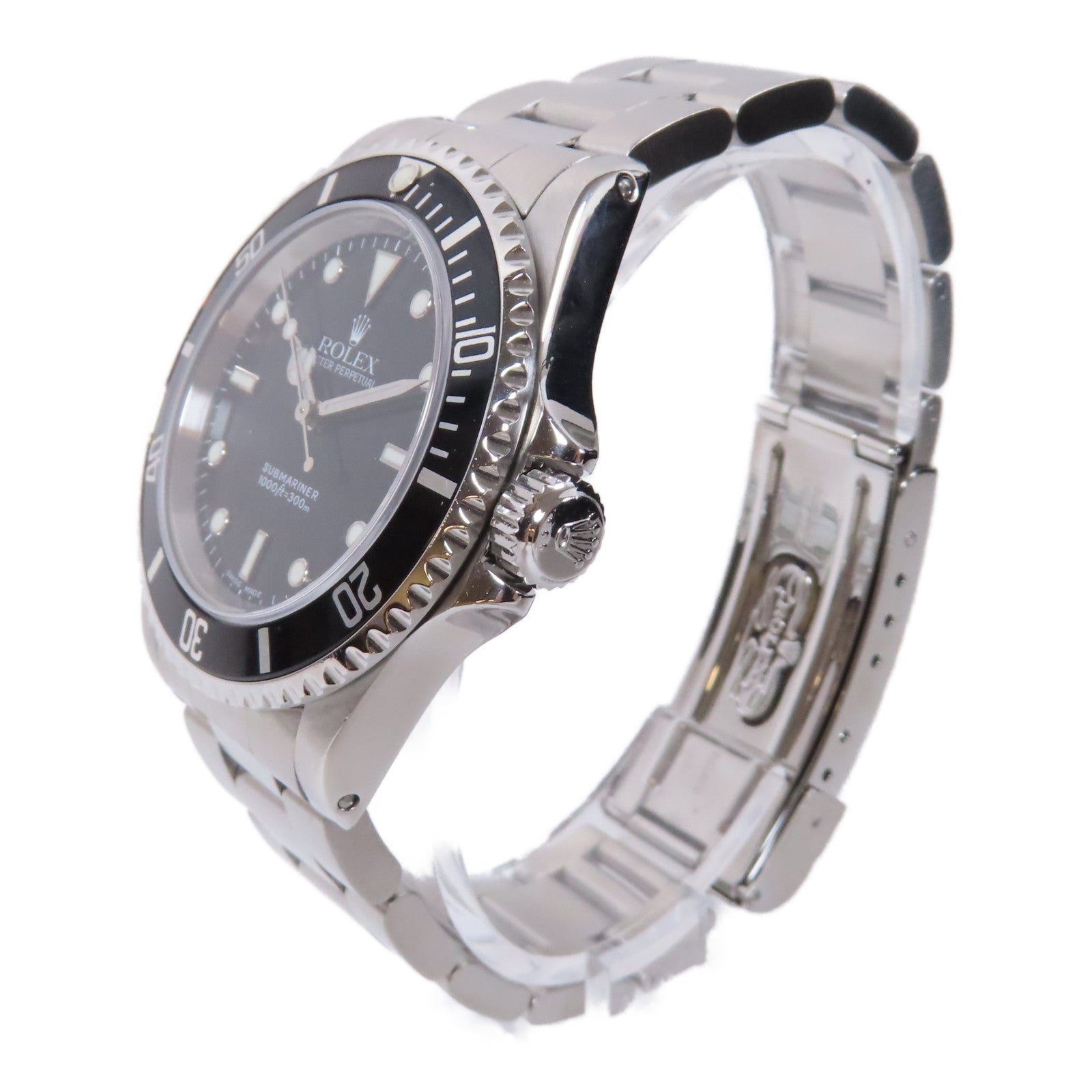 ROLEX Submariner不鏽鋼手錶自動機芯黑色