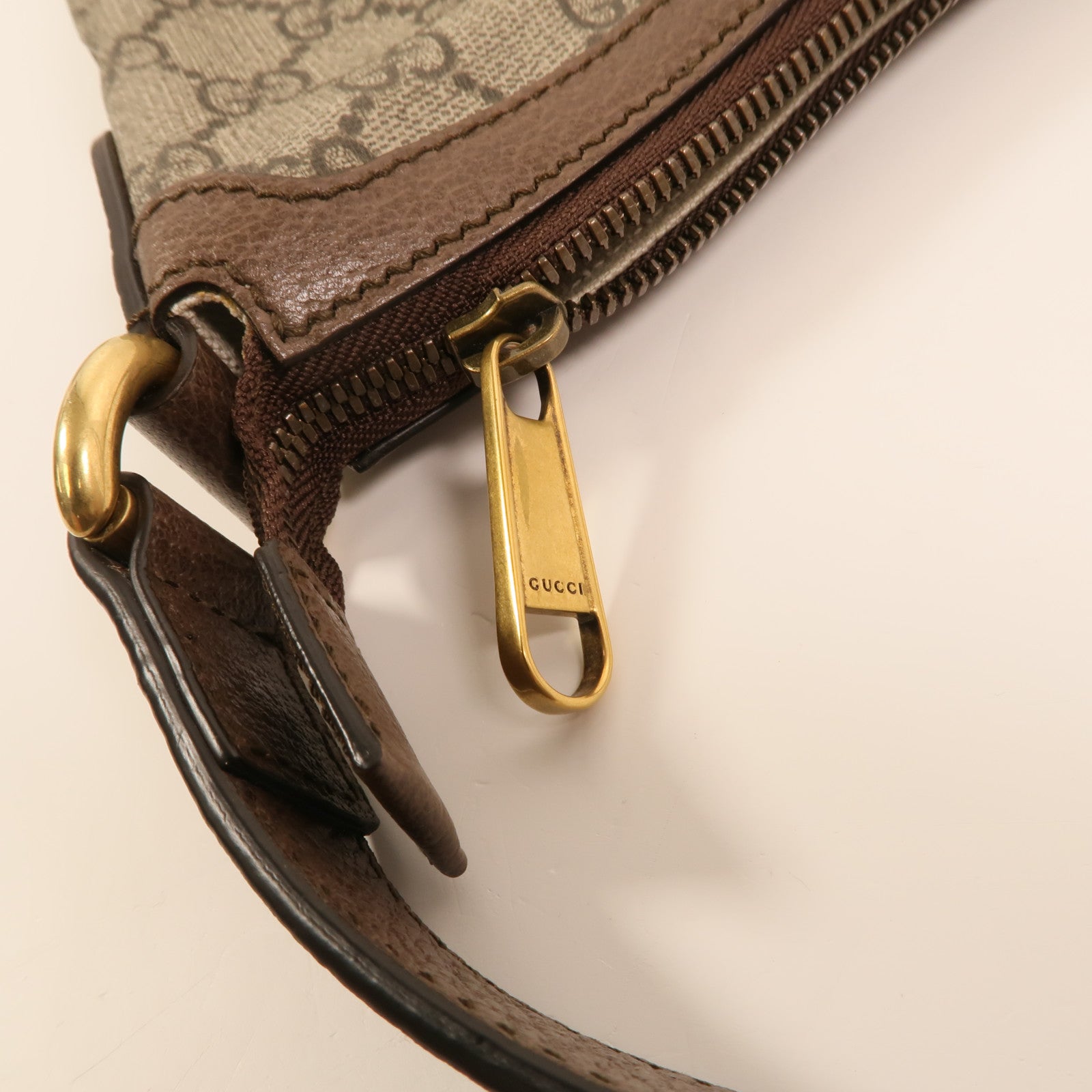 GUCCI 塗層帆布Ophidia GG Small金扣肩背袋