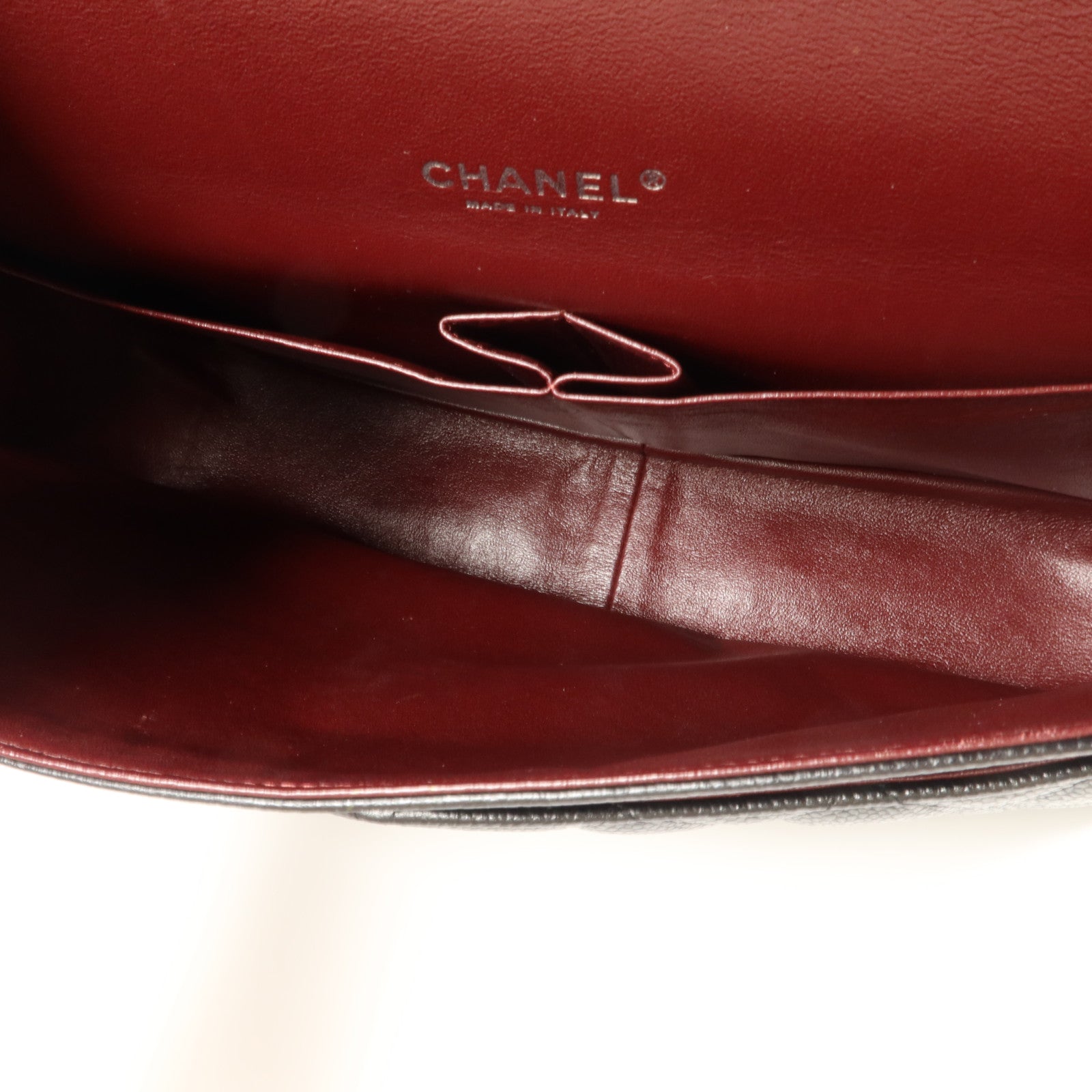 CHANEL 牛皮皮革Maxi Classic鏈帶肩背袋