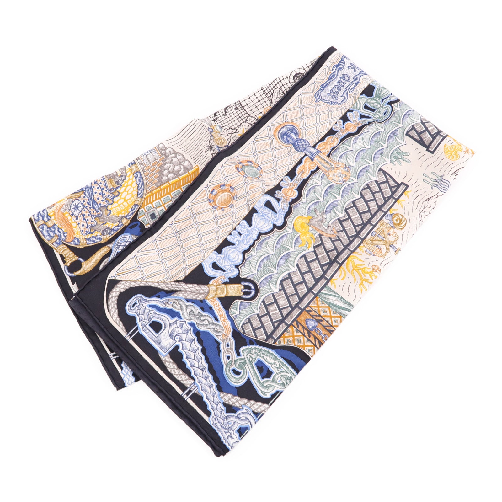 HERMES 絲質Scarf 90x90絲巾