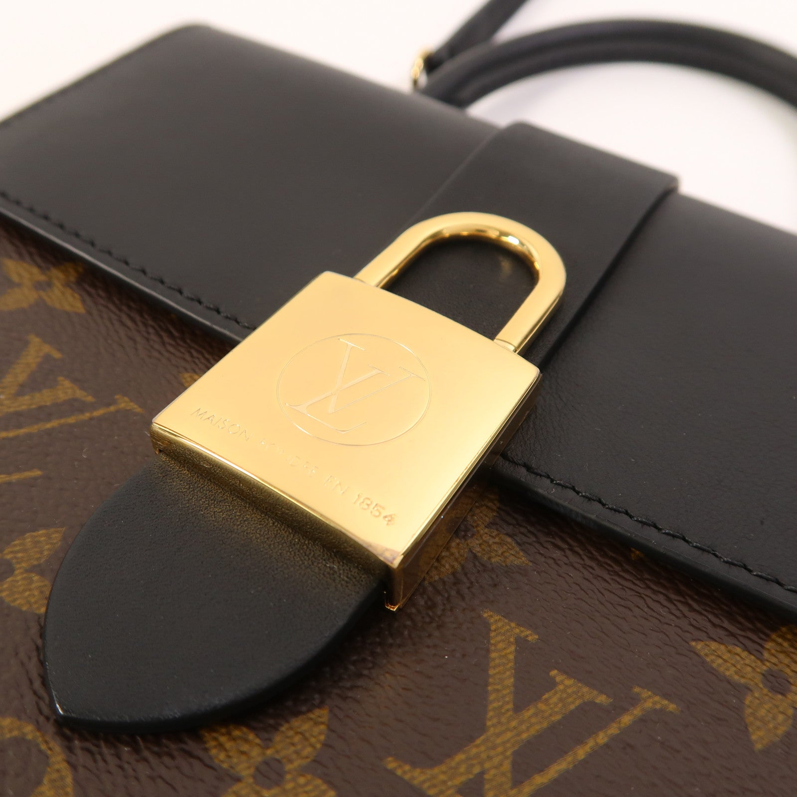 LOUIS VUITTON 【激減優惠】Monogram Locky BB金扣手挽肩背兩用袋