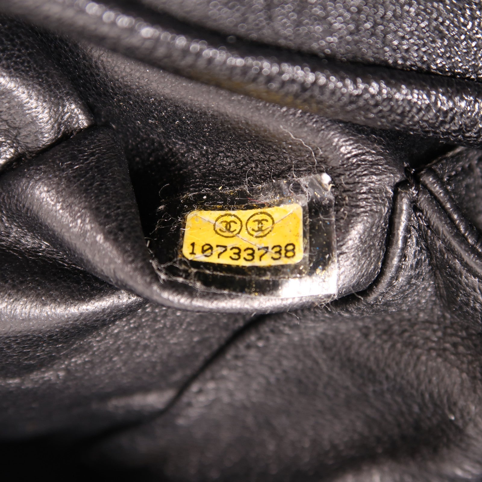 CHANEL 羊皮皮革Luxe ligne bowler bag銀扣肩背袋黑色