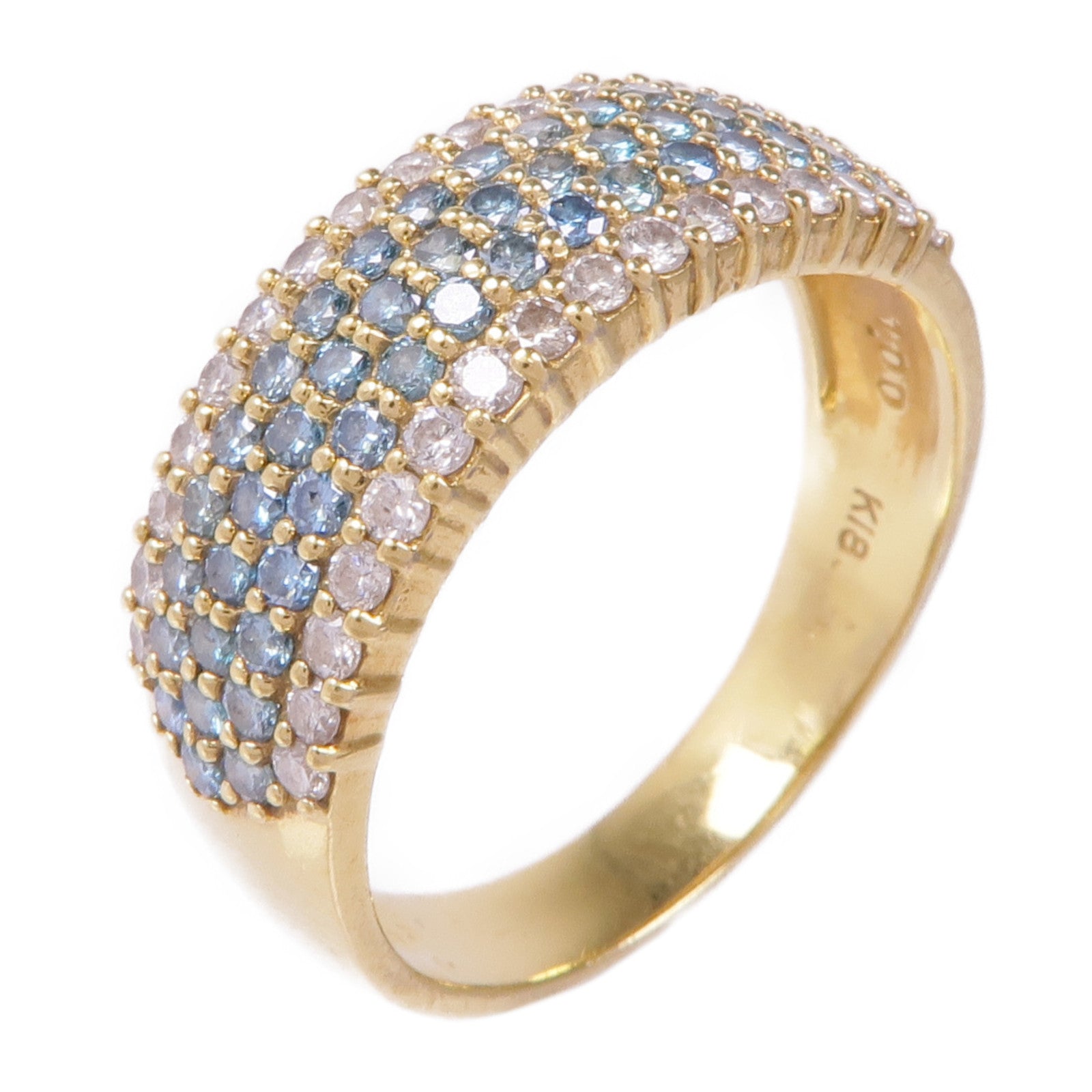 JEWELRY 18K黃金Diamond Ring鑽石戒指US#7.5