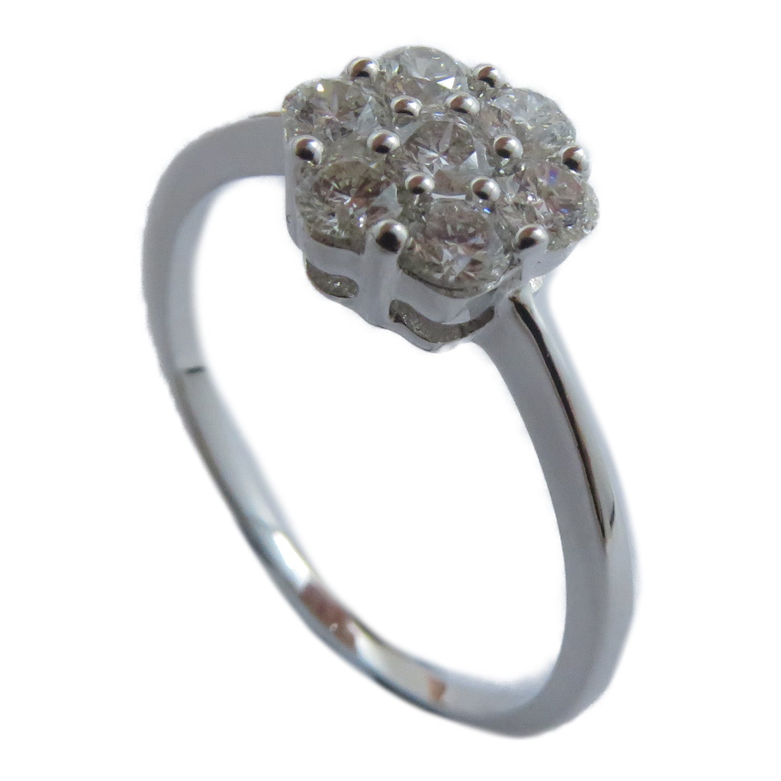 JEWELRY 【激減優惠】18K白金Diamond Ring 0.50ct鑽石戒指US#6.75