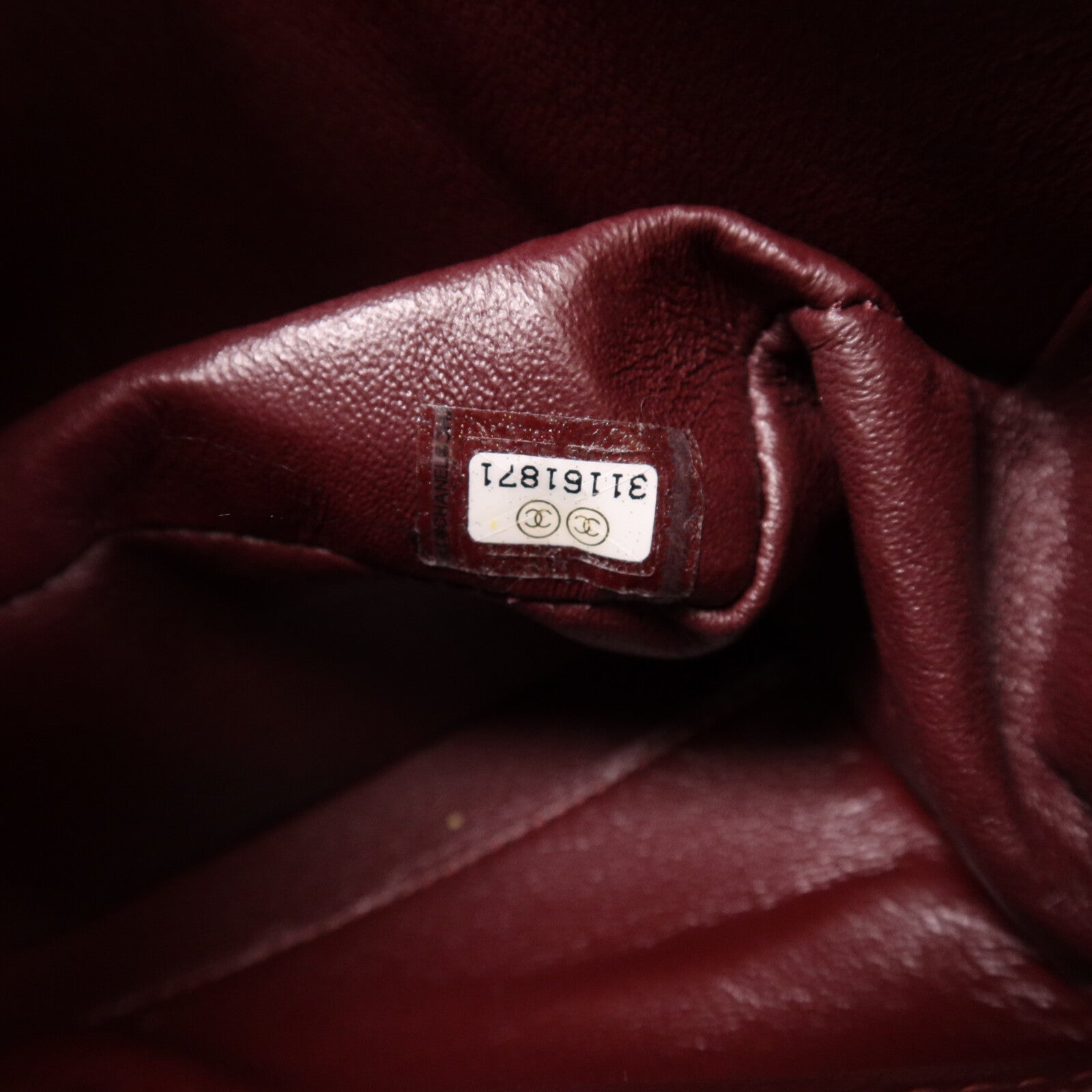 CHANEL 羊皮皮革Classic 23金扣鏈帶肩背袋
