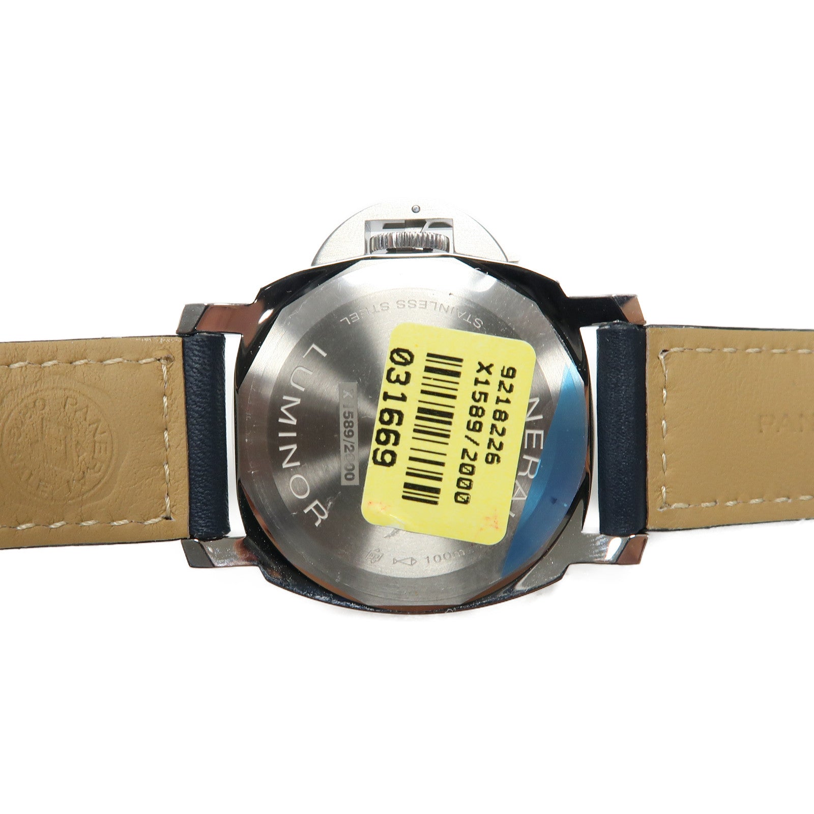 PANERAI Luminor Logo 2022不鏽鋼/橡膠手錶自動機芯深藍色