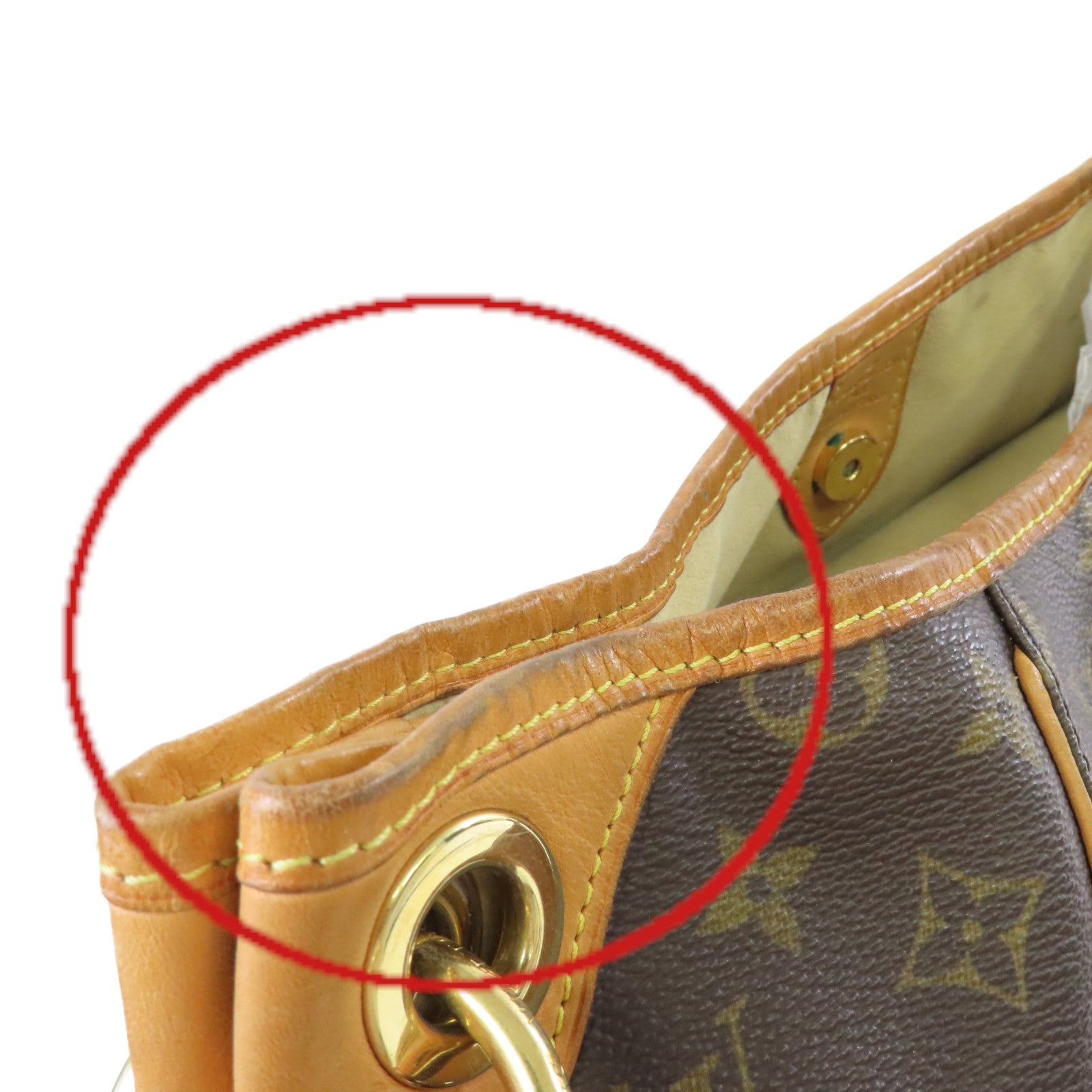 LOUIS VUITTON **【激減優惠】Monogram Galliera PM Shoulder Bag金扣肩背袋啡色