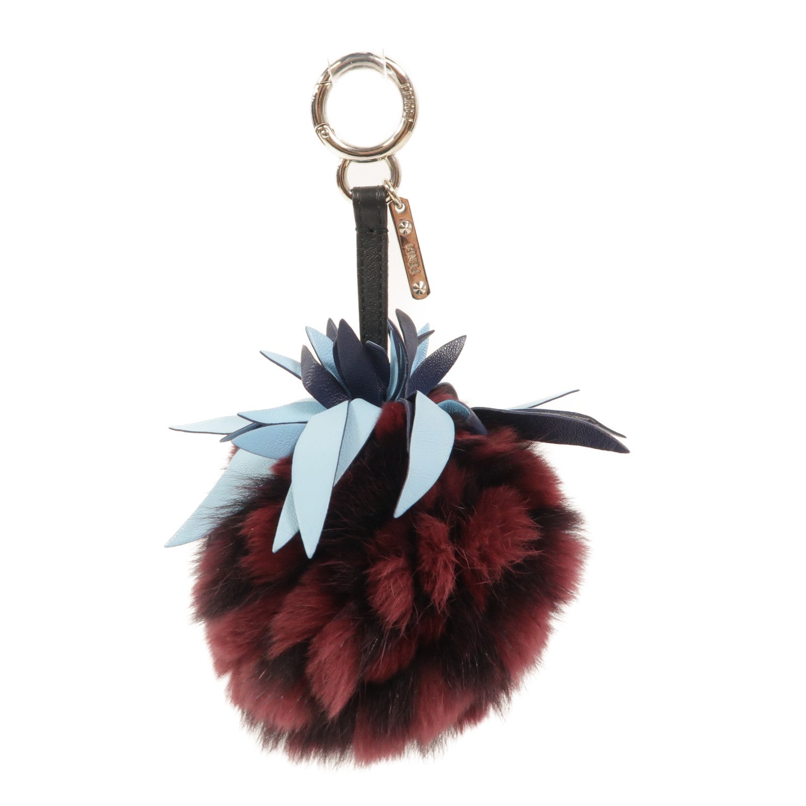 FENDI 水貂皮草Ananas Pineapple Bag Charm掛飾