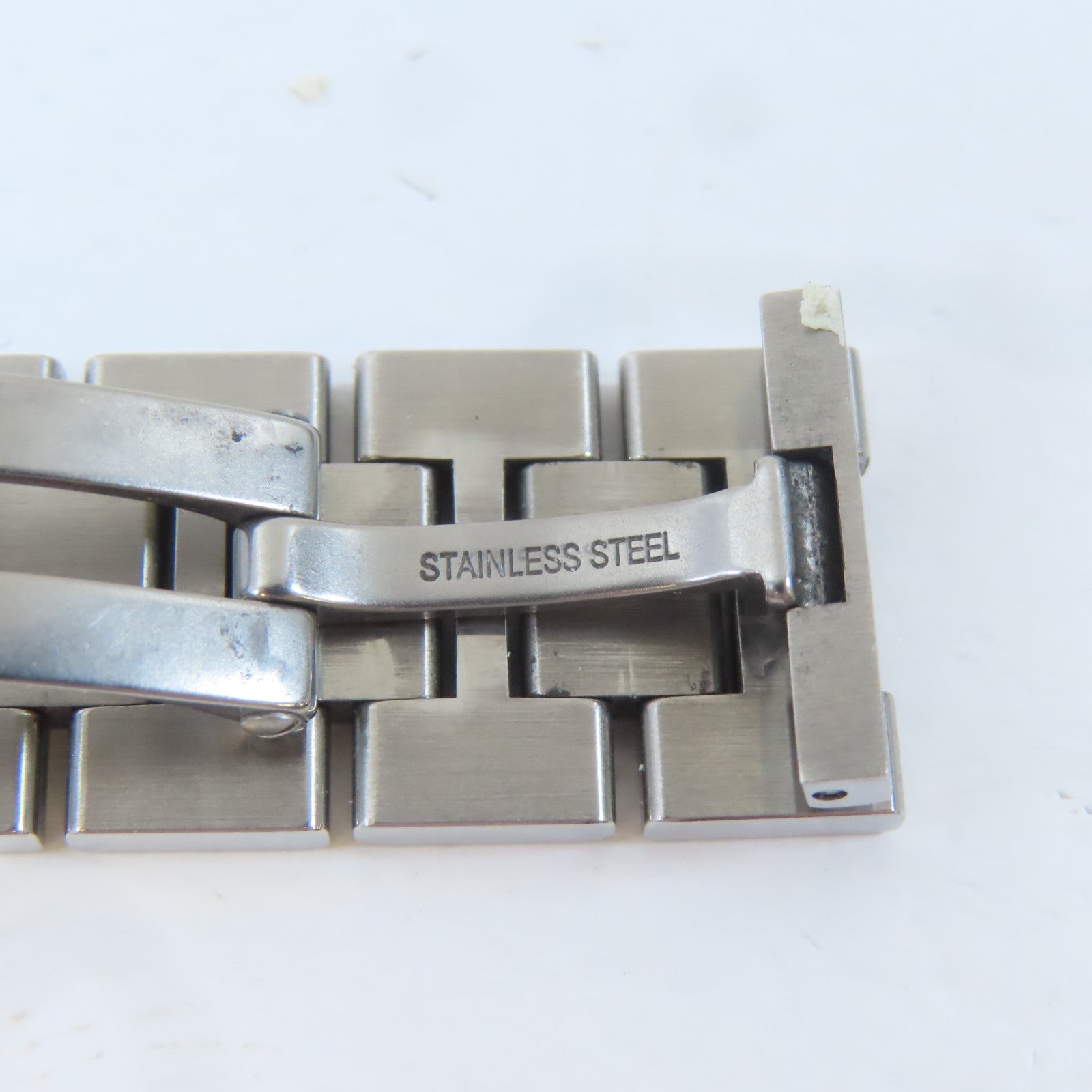 CARTIER Tank Solo不鏽鋼手錶石英機芯白色#15cm
