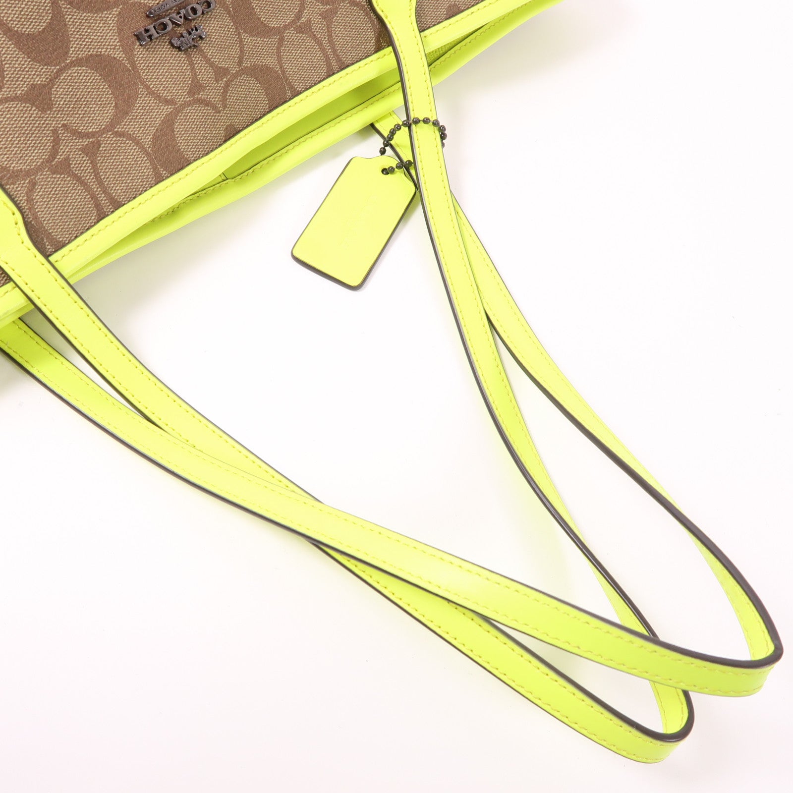 COACH 【激減優惠】塗層帆布Shoulder Bag肩背袋