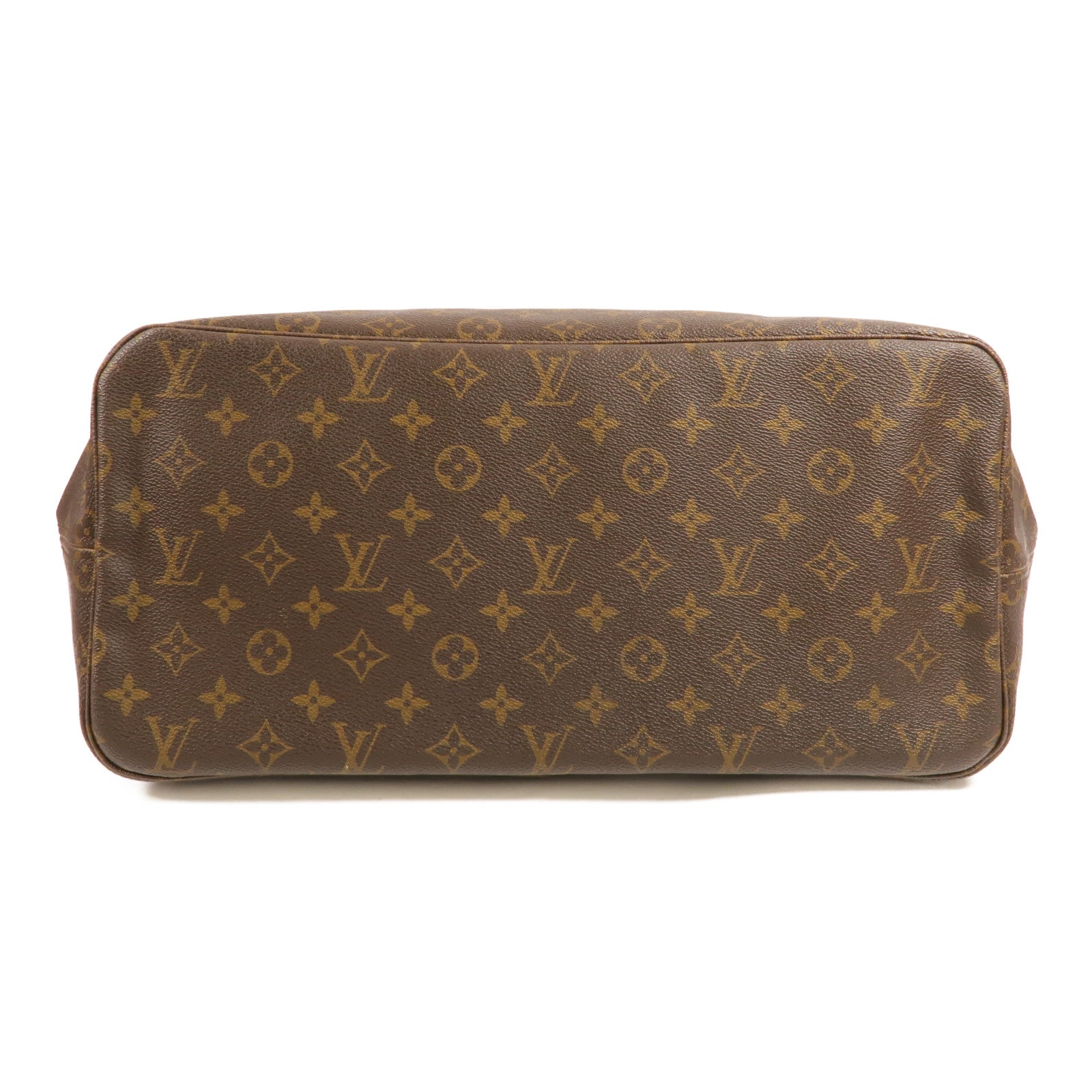 LOUIS VUITTON Monogram Neverfull GM金扣手挽袋