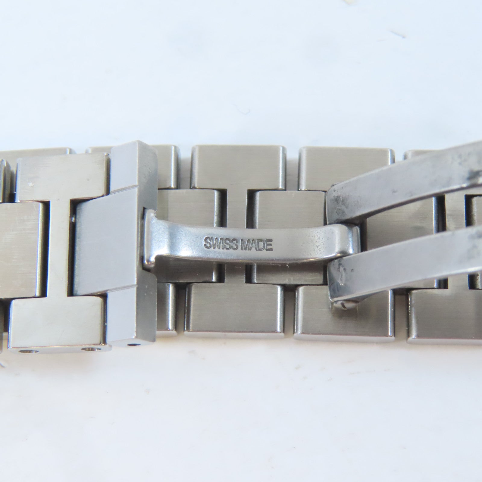 CARTIER Tank Solo不鏽鋼手錶石英機芯白色#15cm