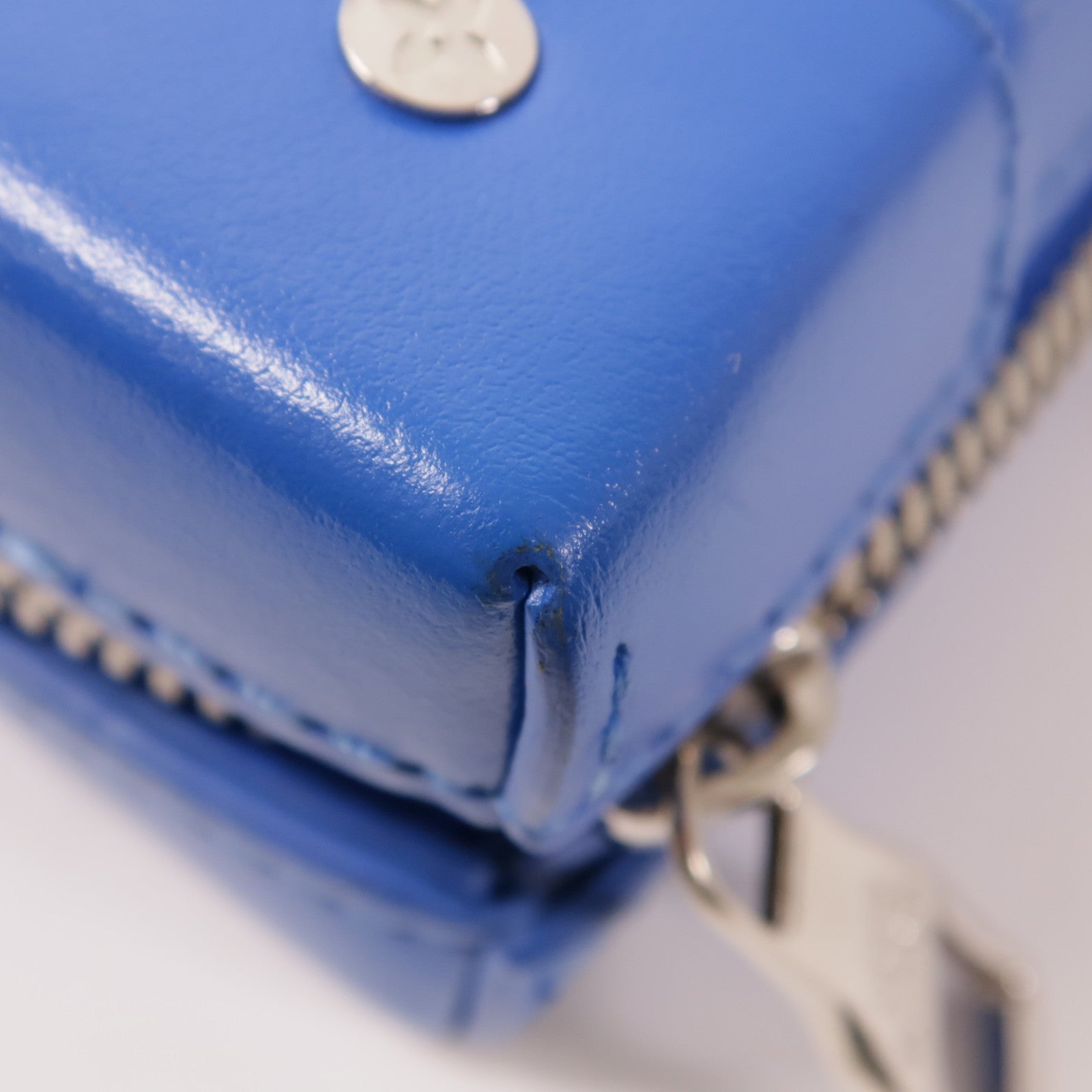 LOUIS VUITTON LV SHW Soft Trunk Wallet Shoulder Bag M45432 Monogram Clouds Blue