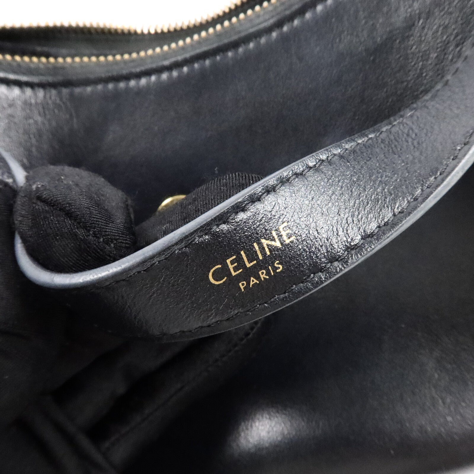 CELINE 牛皮皮革Ava Triomphe肩背袋