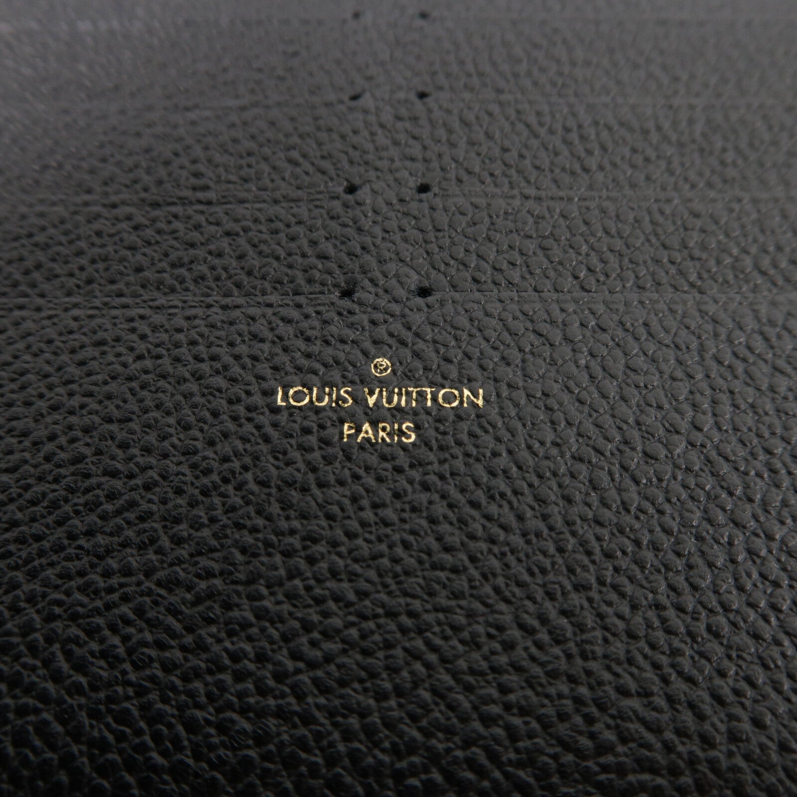 LOUIS VUITTON Monogram Empreinte Felicie Pochette鏈帶肩背袋
