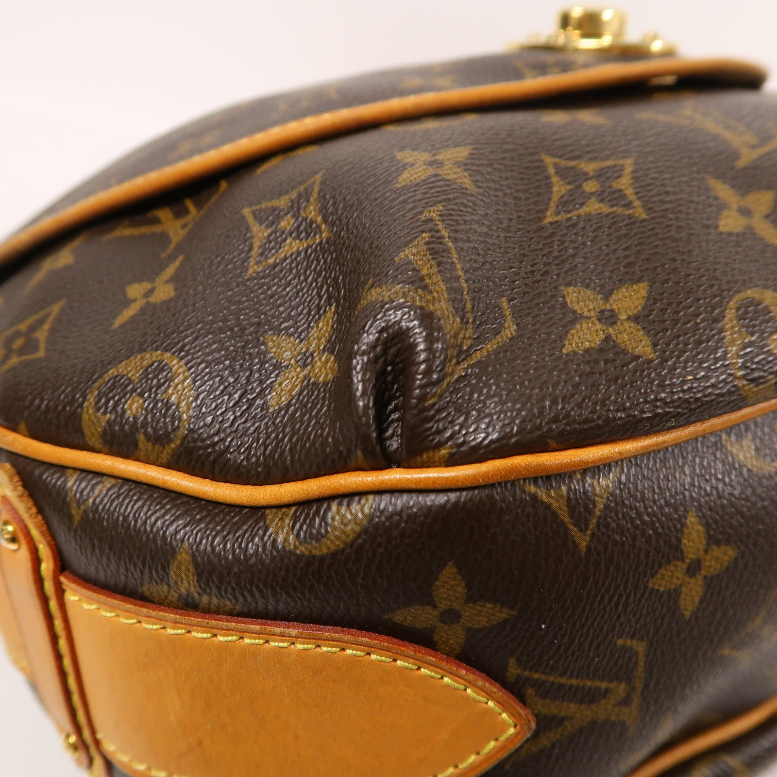 LOUIS VUITTON Monogram Tulum GM金扣肩背袋