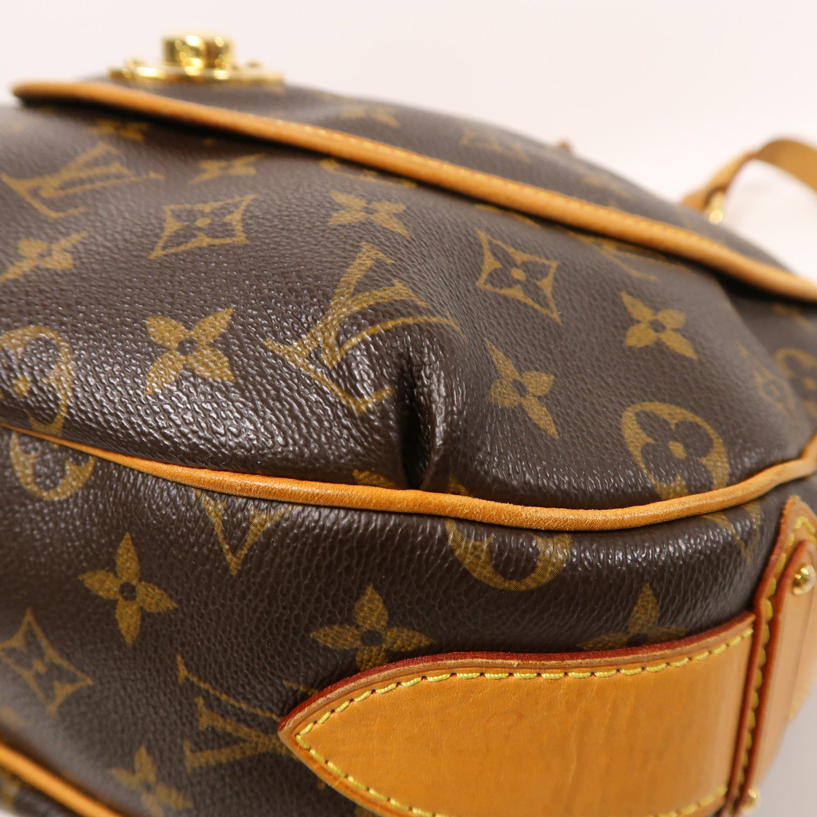 LOUIS VUITTON Monogram Tulum GM金扣肩背袋