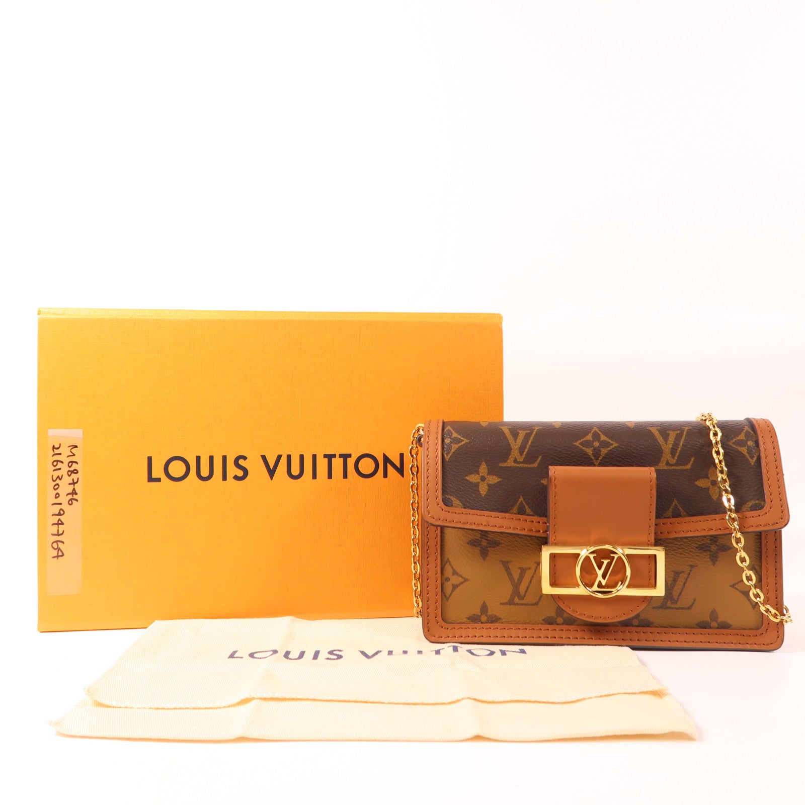 LOUIS VUITTON Monogram Reverse Dauphine肩背袋