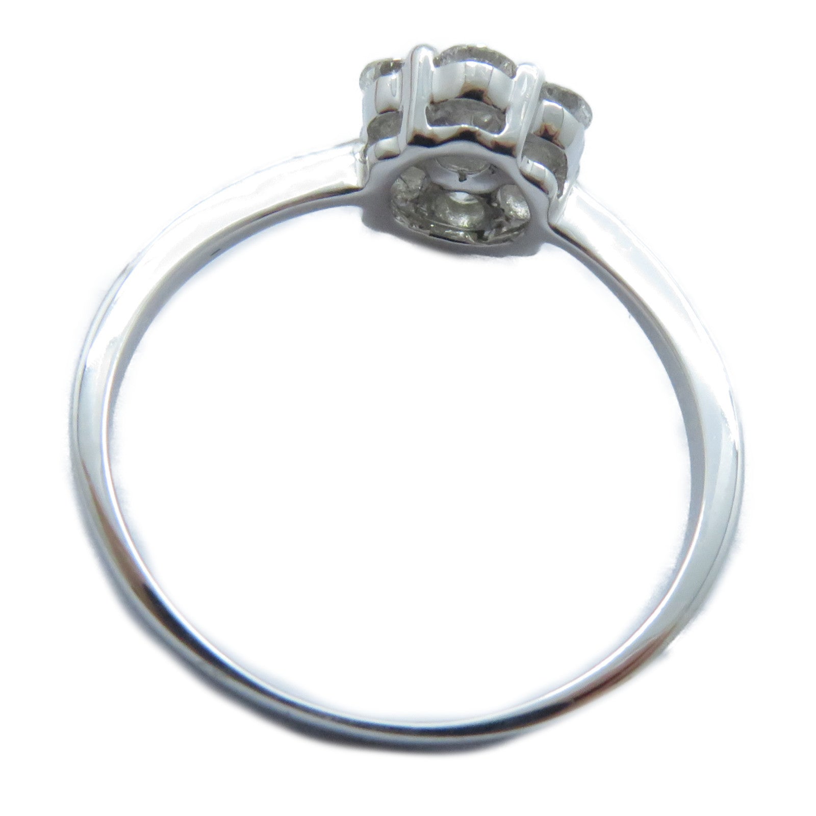 JEWELRY 【激減優惠】18K白金Diamond Ring 0.50ct鑽石戒指US#6.75