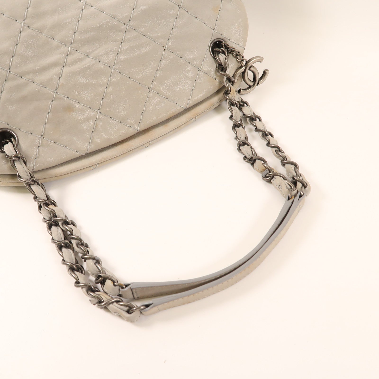 CHANEL 牛皮皮革Chain Shoulder肩背袋
