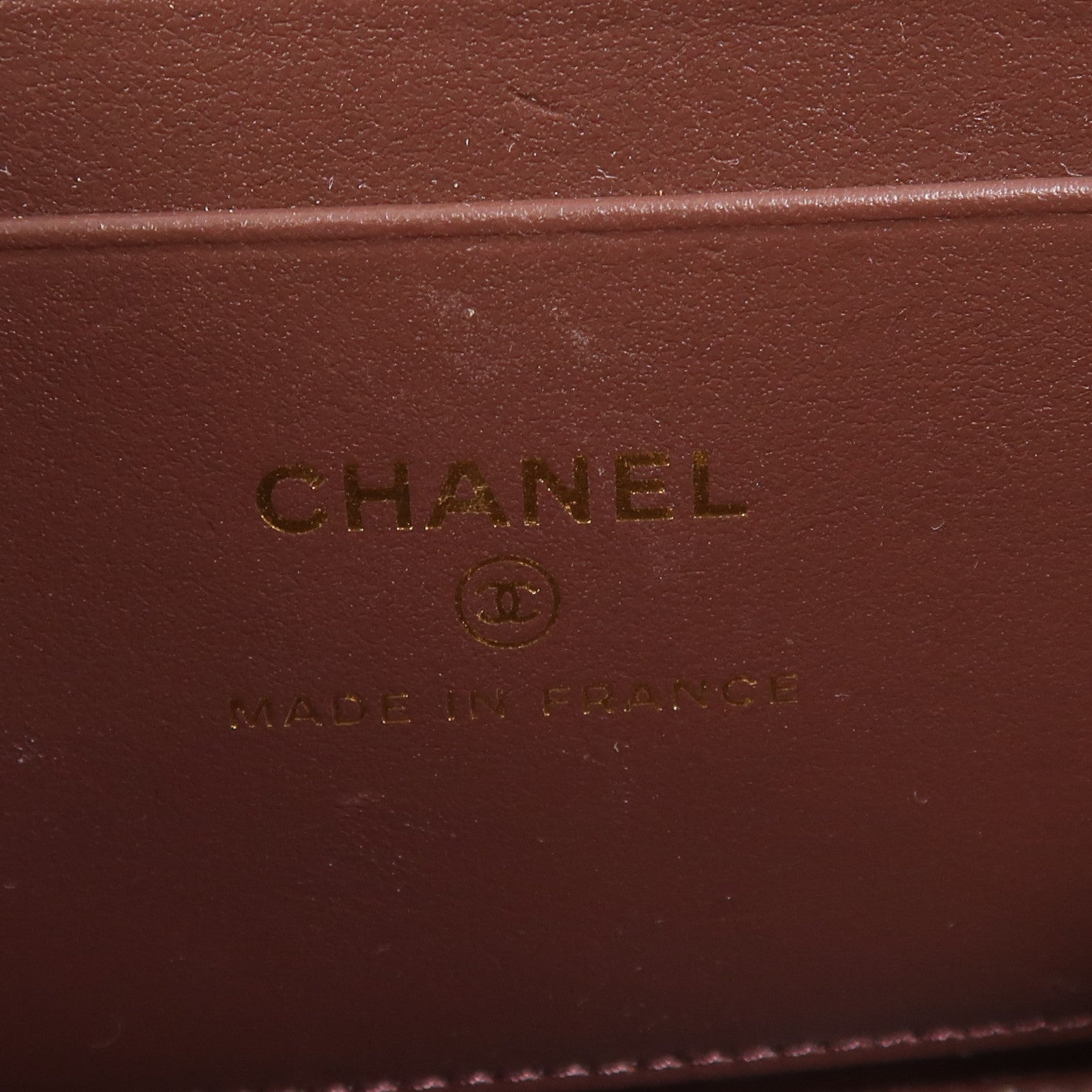 CHANEL 【激減優惠】牛皮皮革Vanity Case金扣鏈帶肩背袋