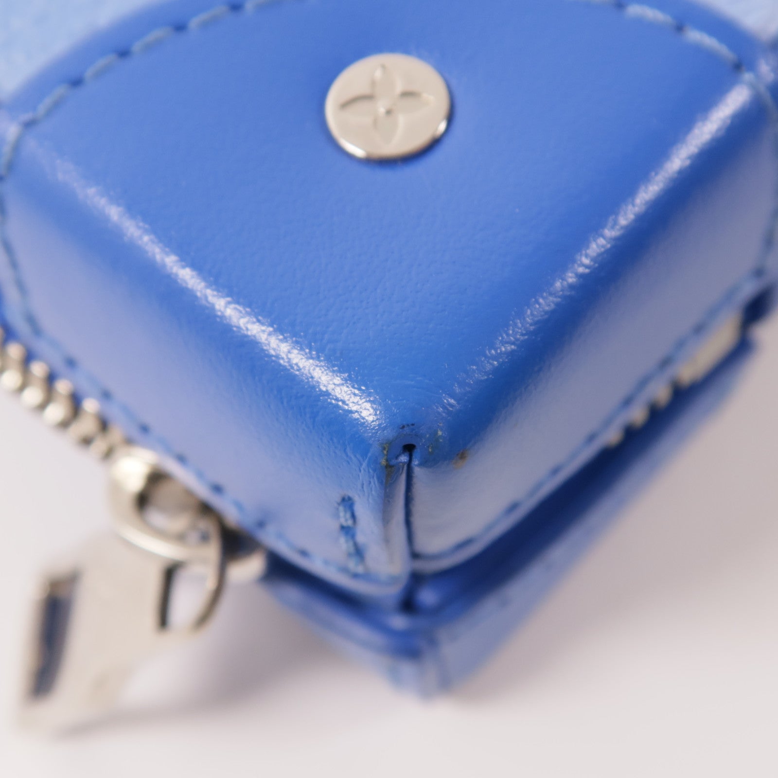 LOUIS VUITTON LV SHW Soft Trunk Wallet Shoulder Bag M45432 Monogram Clouds Blue