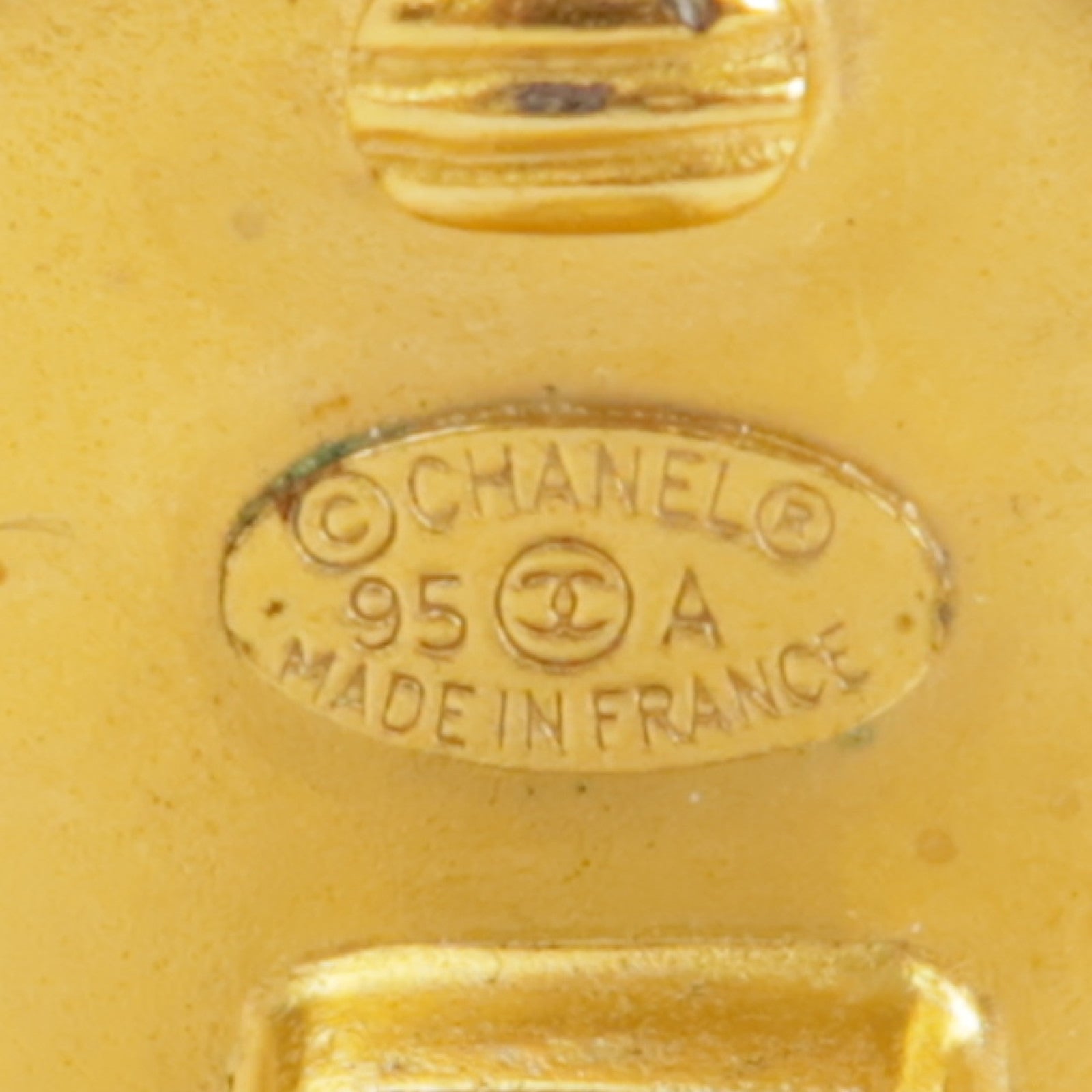 CHANEL Brass Earrings耳環